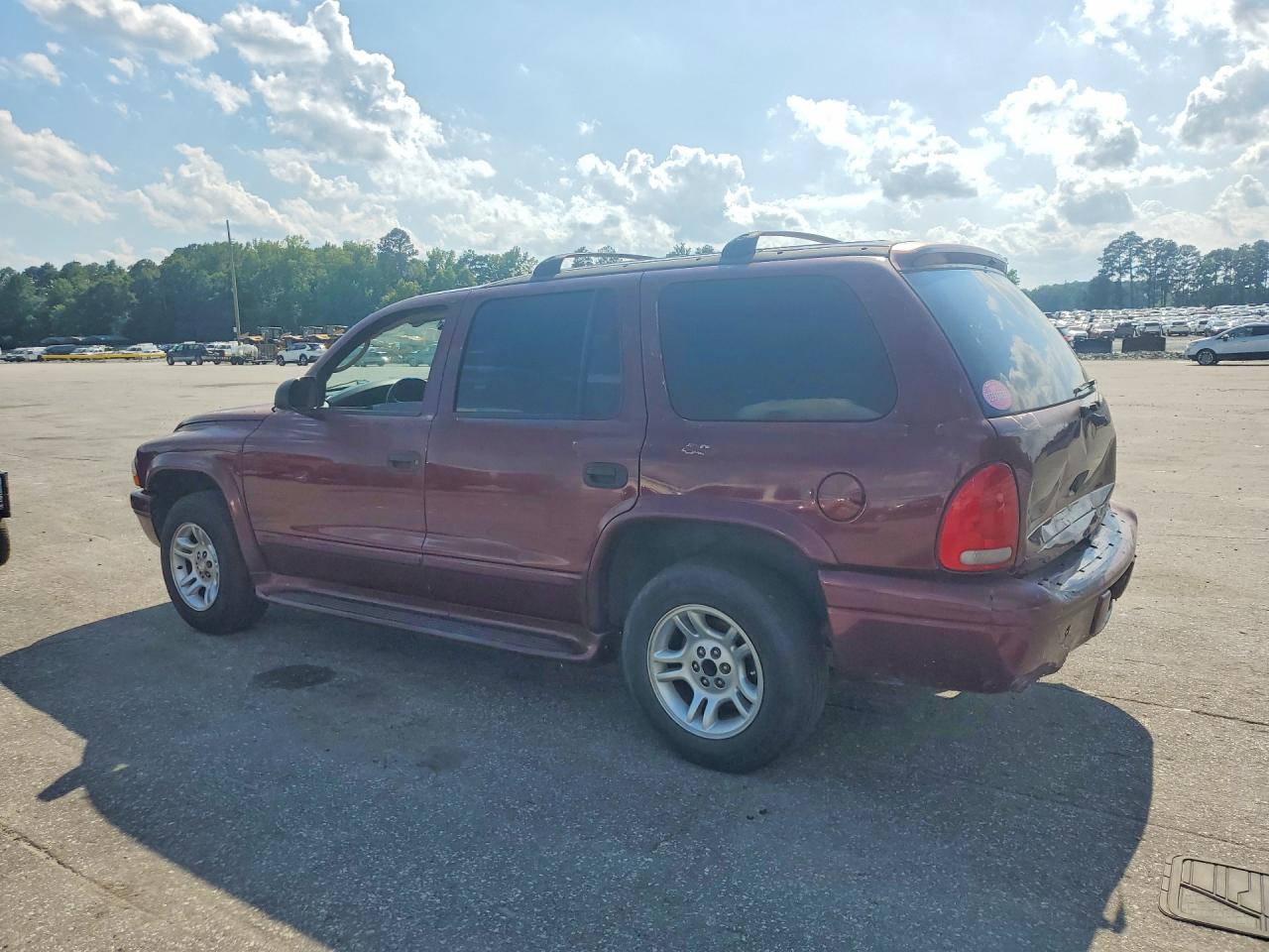 2001 Dodge Durango Burgundy vin: 1B4HR28N91F636464