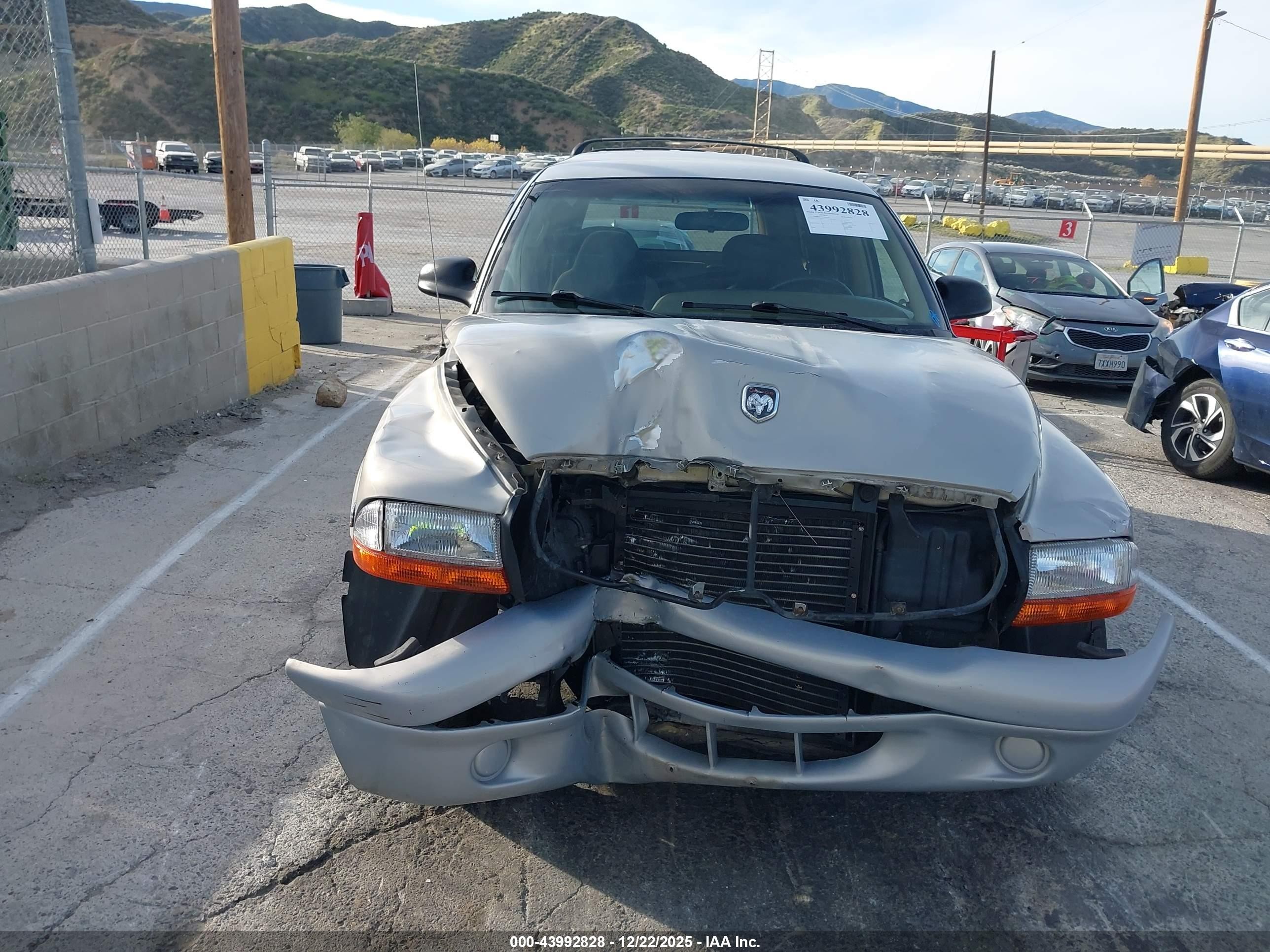 1999 Dodge Durango   Silver vin: 1B4HR28Y0XF666990
