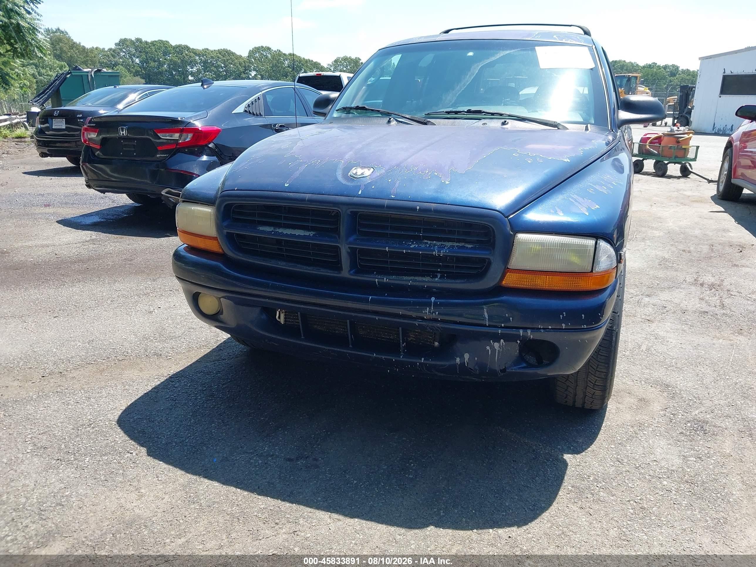 2000 Dodge Durango   Blue vin: 1B4HR28Y1YF195918