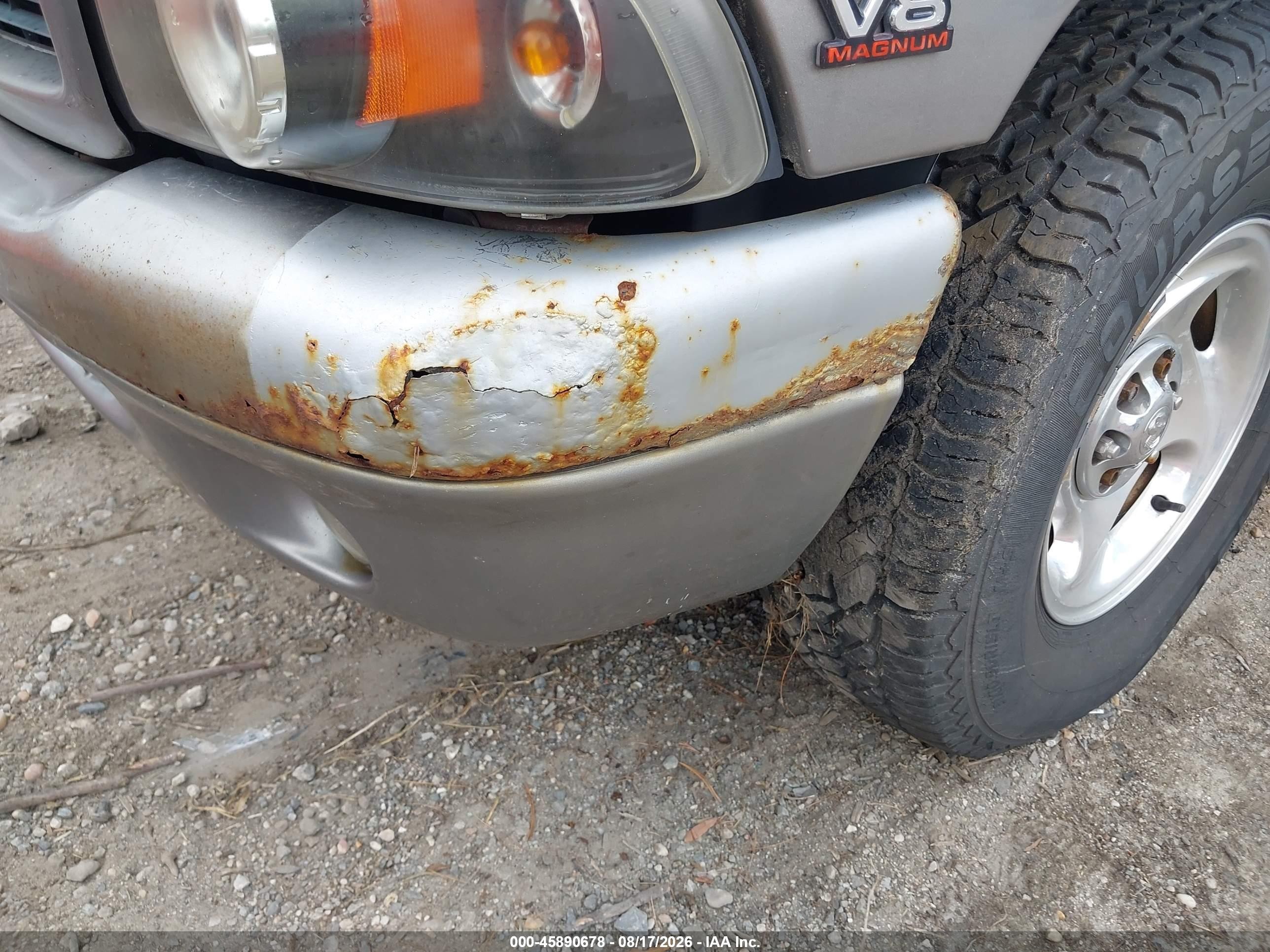 1999 Dodge Durango   Silver vin: 1B4HR28Y5XF562852