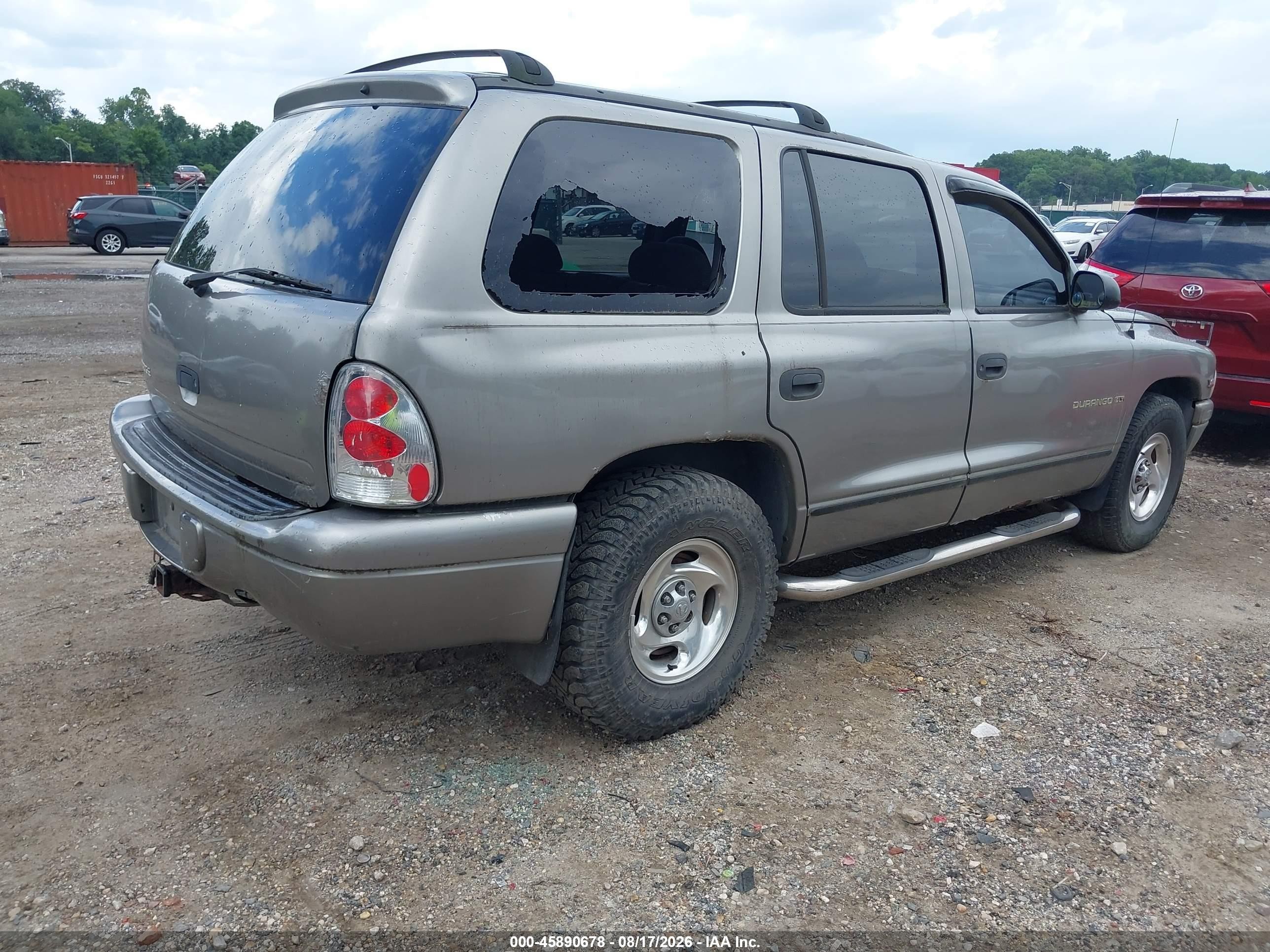 1999 Dodge Durango   Silver vin: 1B4HR28Y5XF562852