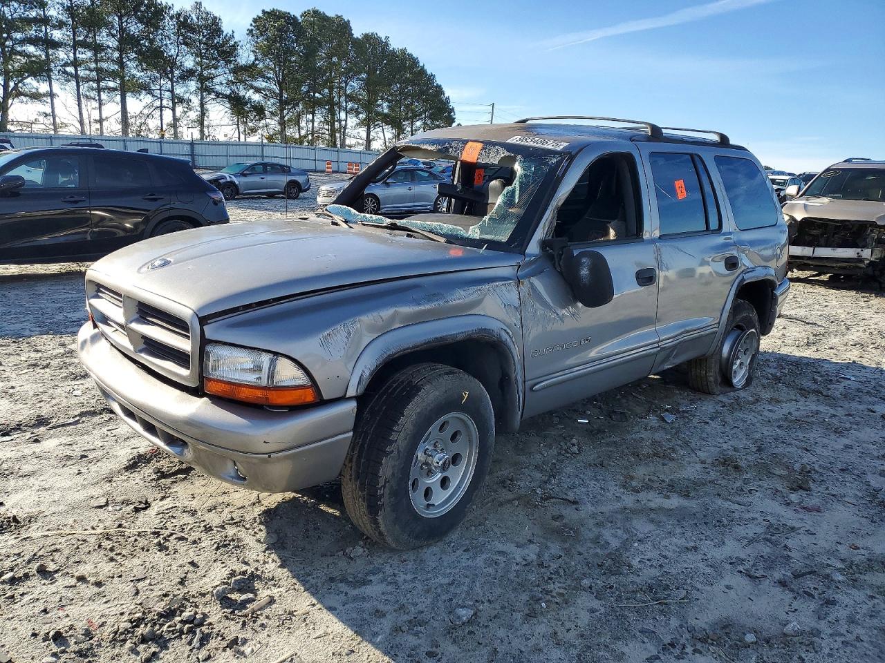 1999 Dodge Durango Gray vin: 1B4HR28Y6XF647523