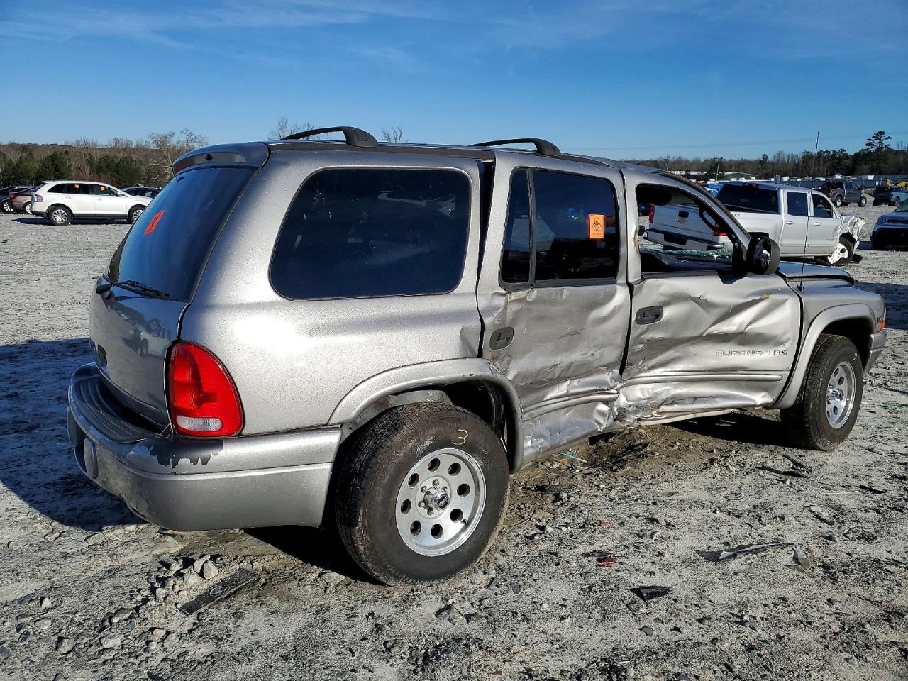 1999 Dodge Durango Gray vin: 1B4HR28Y6XF647523