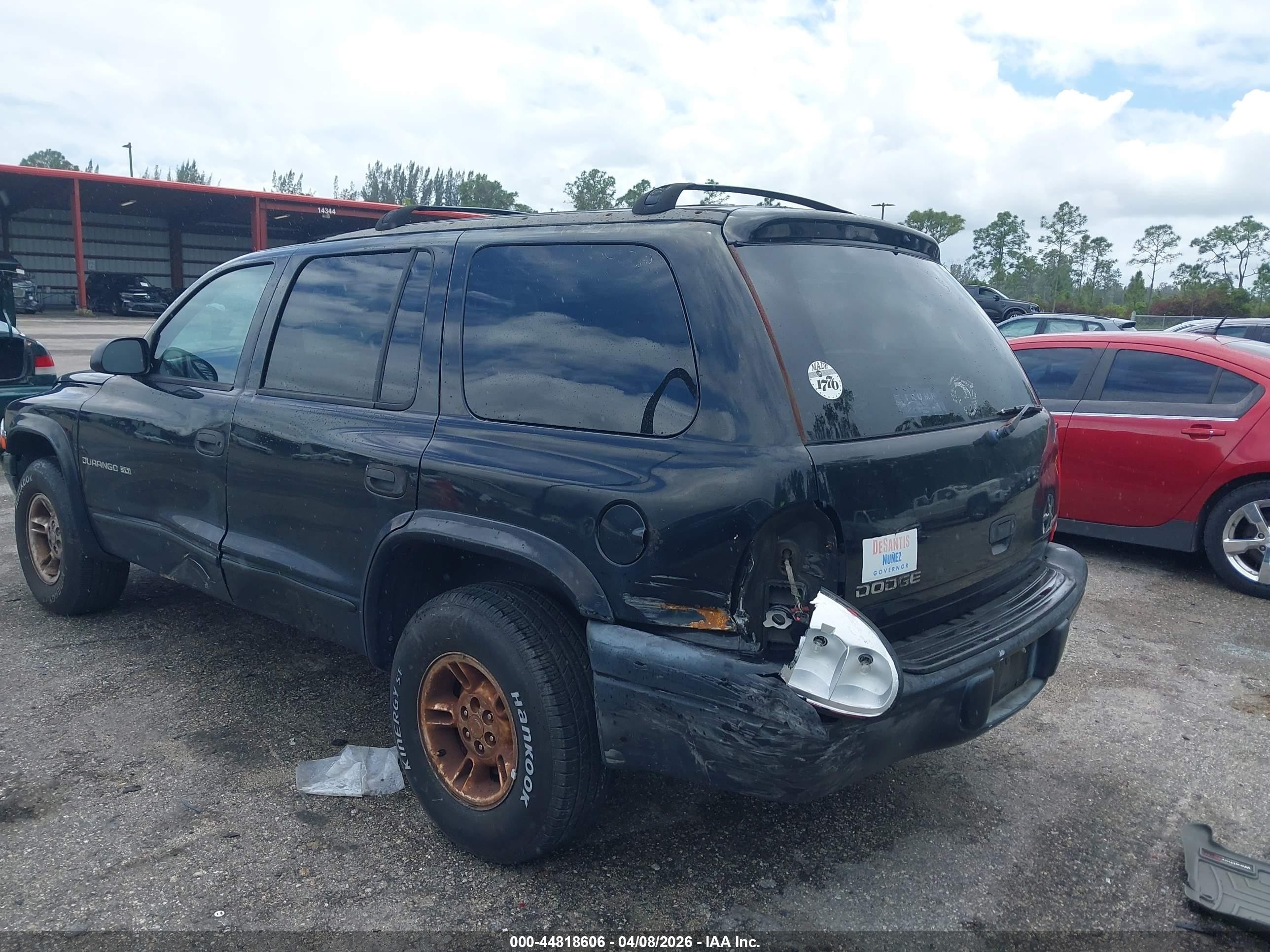 1999 Dodge Durango   Black vin: 1B4HR28Y8XF702926