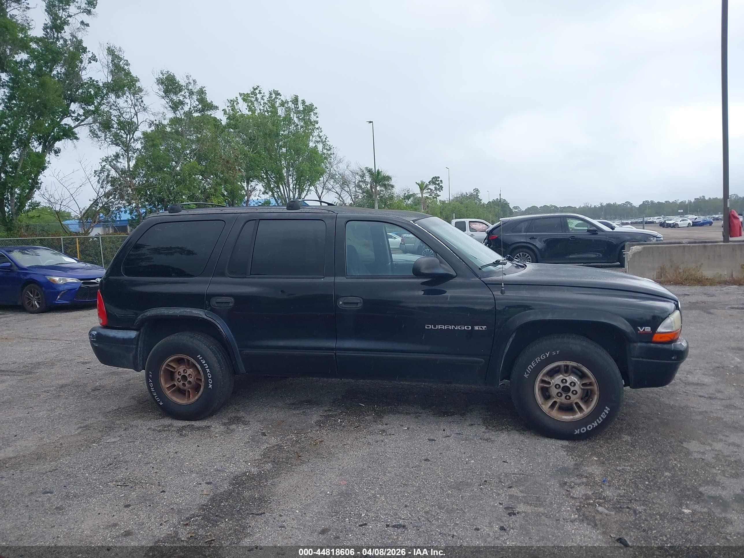 1999 Dodge Durango   Black vin: 1B4HR28Y8XF702926