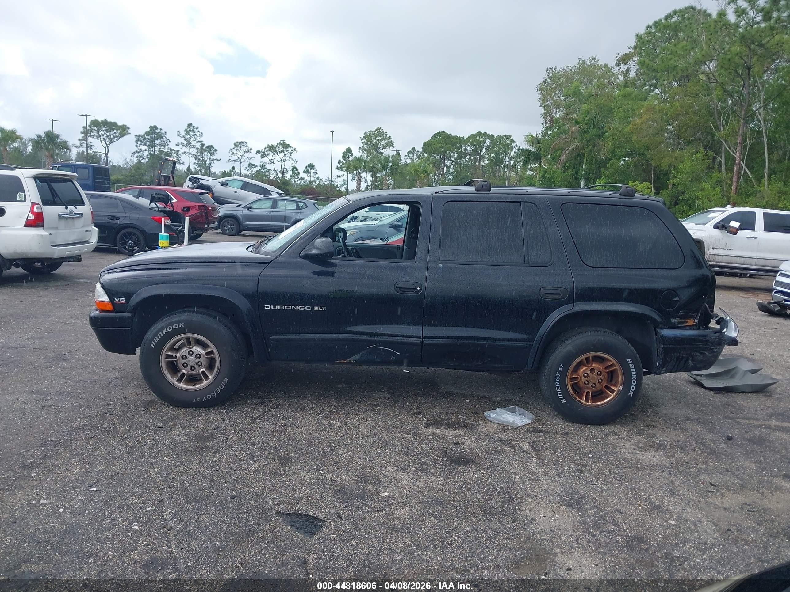 1999 Dodge Durango   Black vin: 1B4HR28Y8XF702926