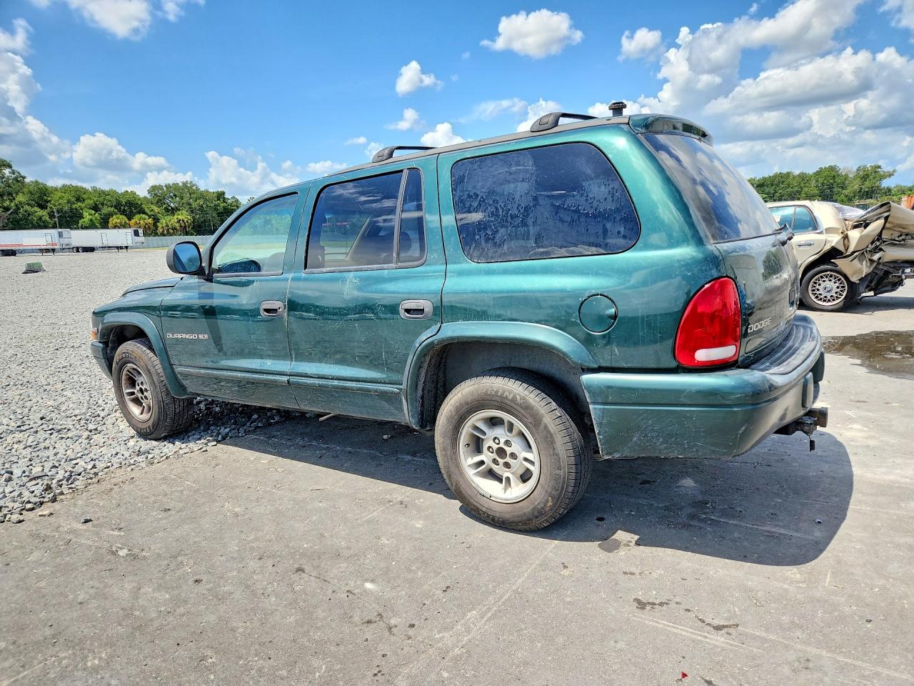 1999 Dodge Durango Green vin: 1B4HR28Y9XF672383