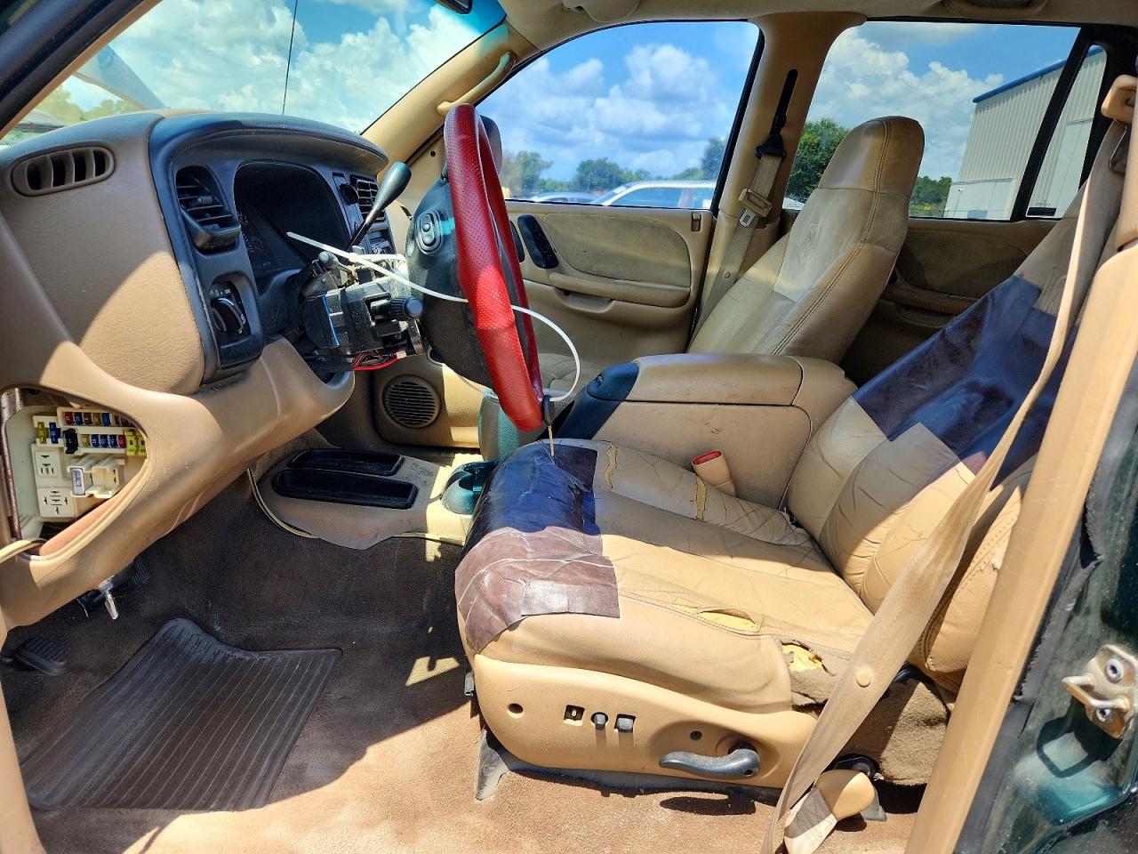 1999 Dodge Durango Green vin: 1B4HR28Y9XF672383