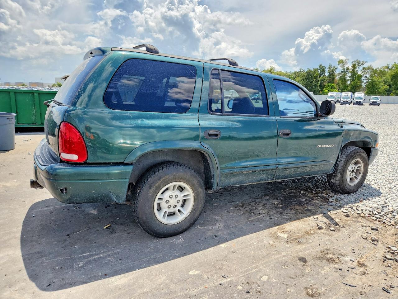 1999 Dodge Durango Green vin: 1B4HR28Y9XF672383