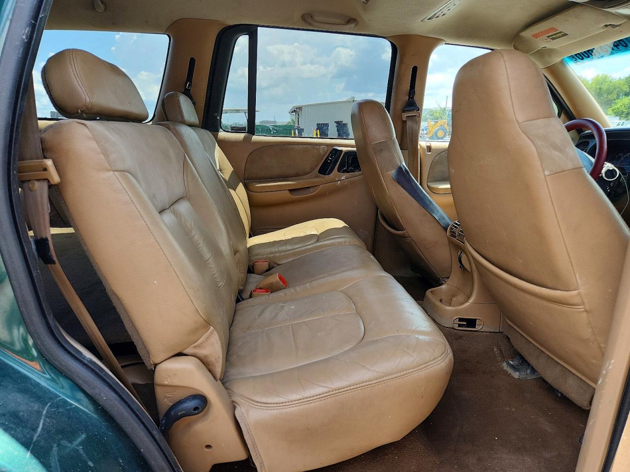 1999 Dodge Durango Green vin: 1B4HR28Y9XF672383