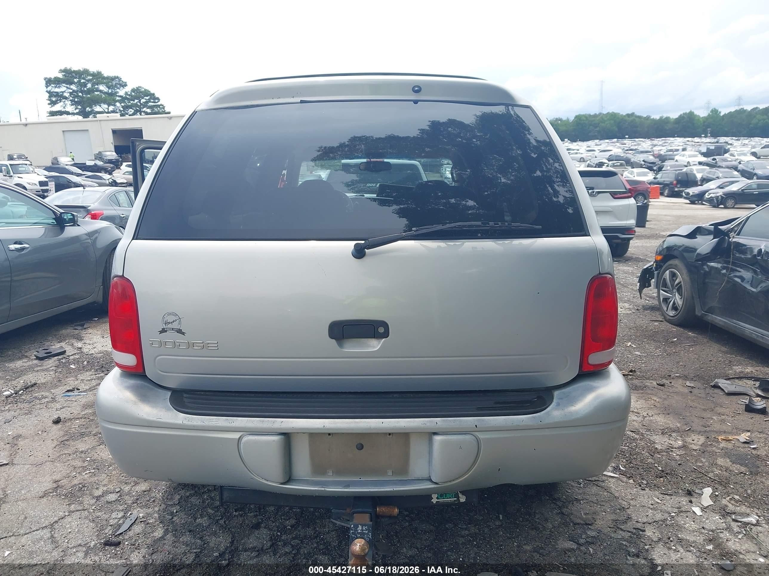 2000 Dodge Durango   Light Blue vin: 1B4HR28YXYF116987