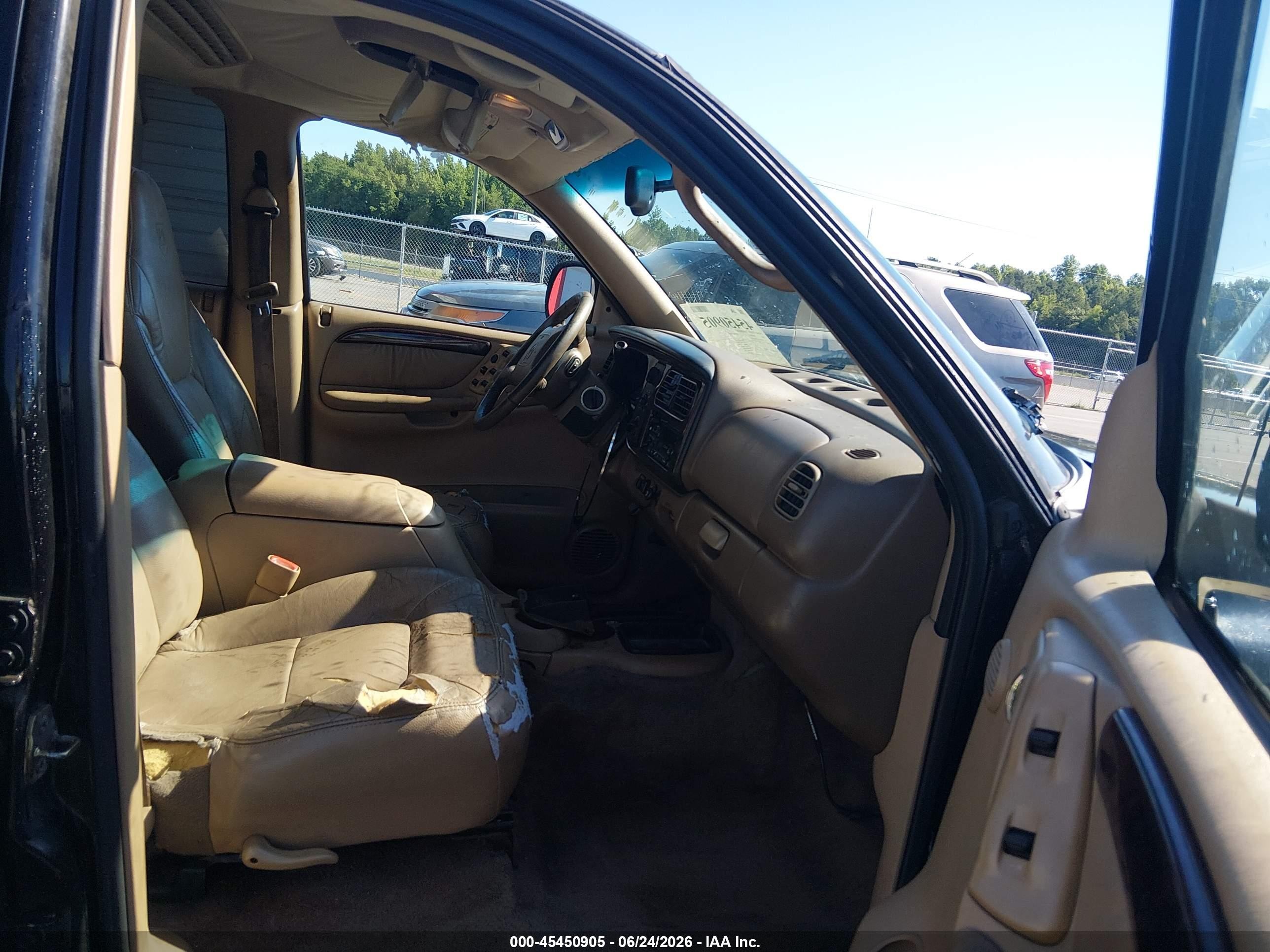 2000 Dodge Durango   Black vin: 1B4HR28Z2YF297172