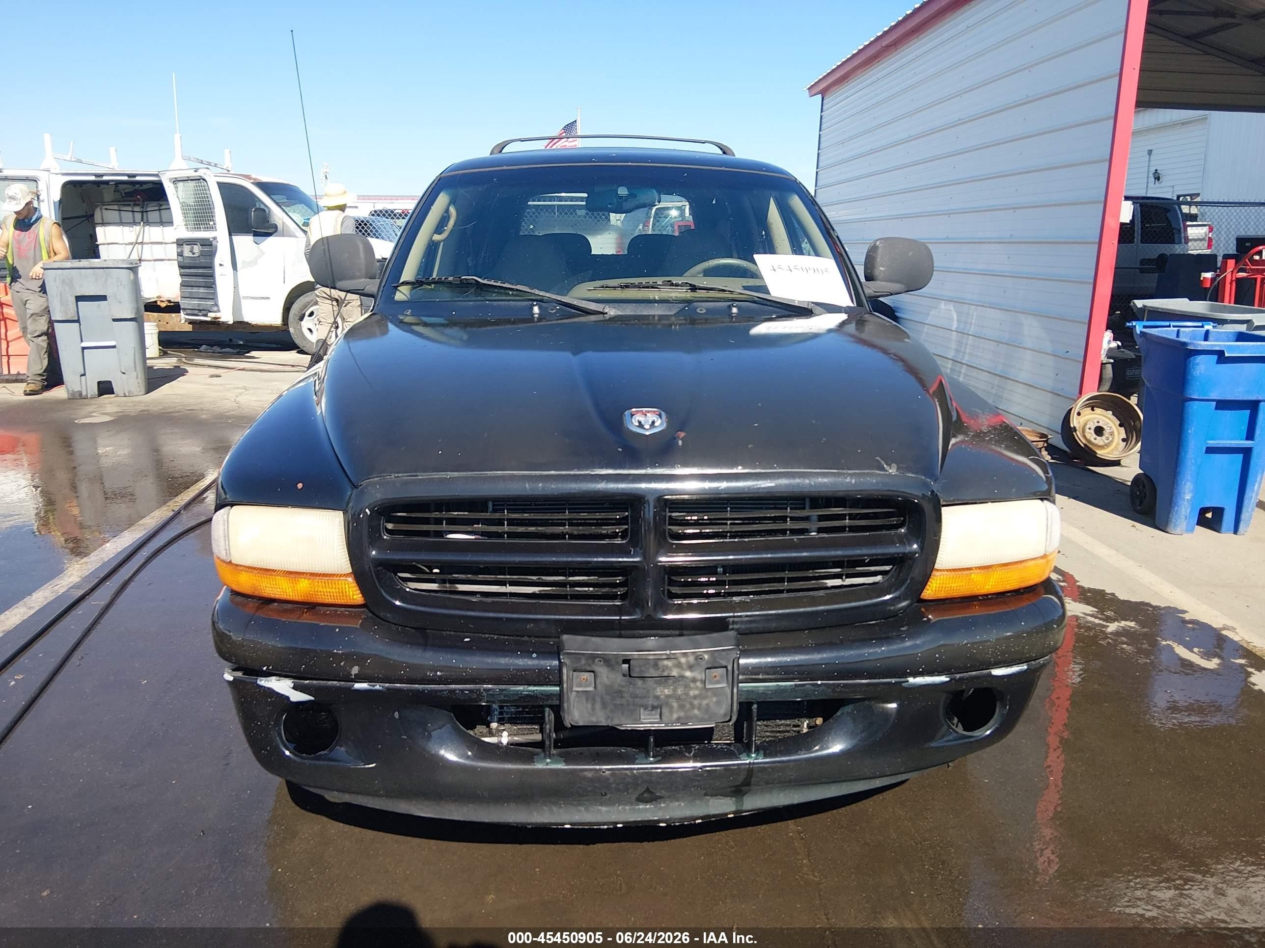 2000 Dodge Durango   Black vin: 1B4HR28Z2YF297172
