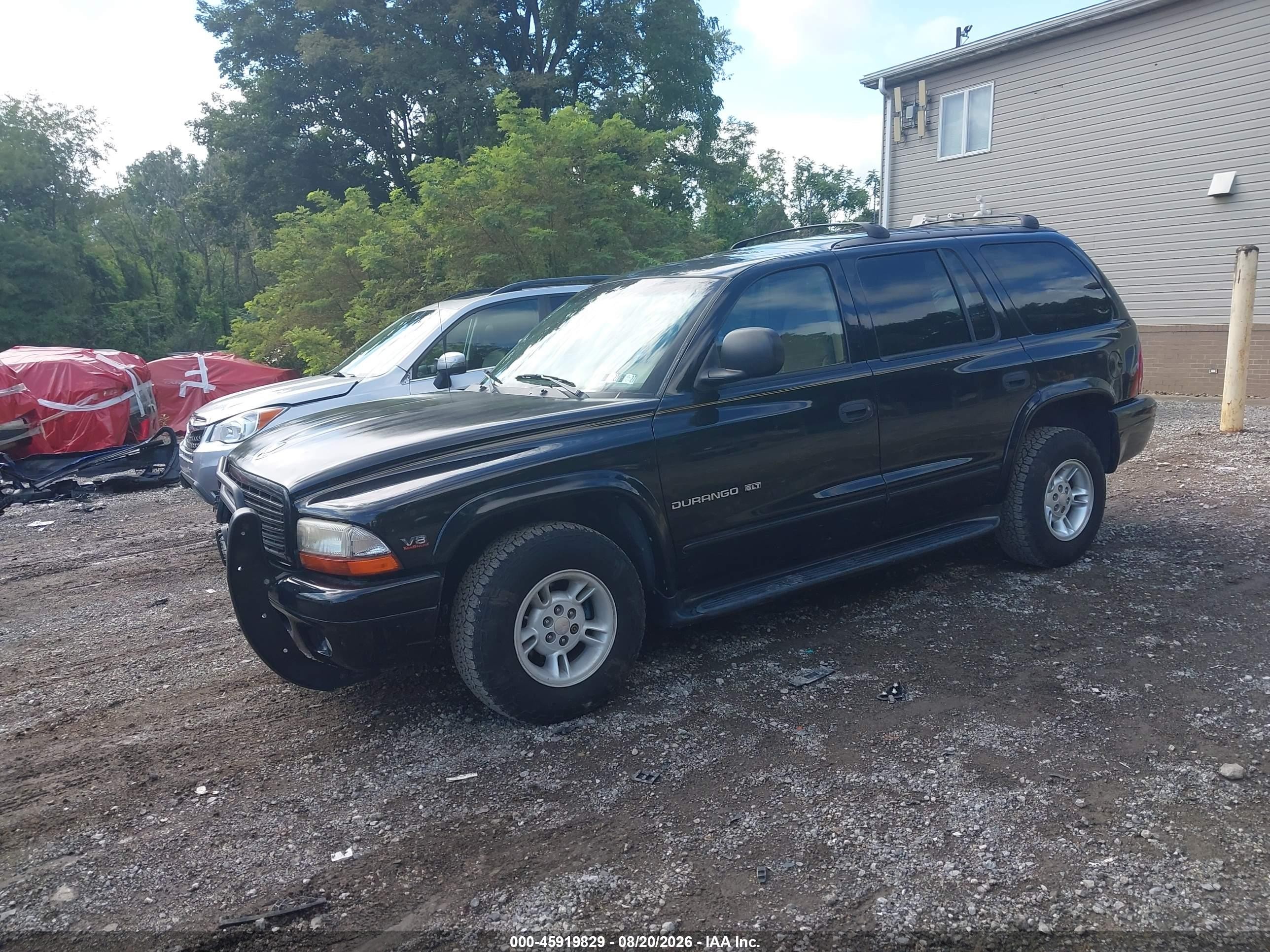 2000 Dodge Durango   Black vin: 1B4HR28Z3YF187442