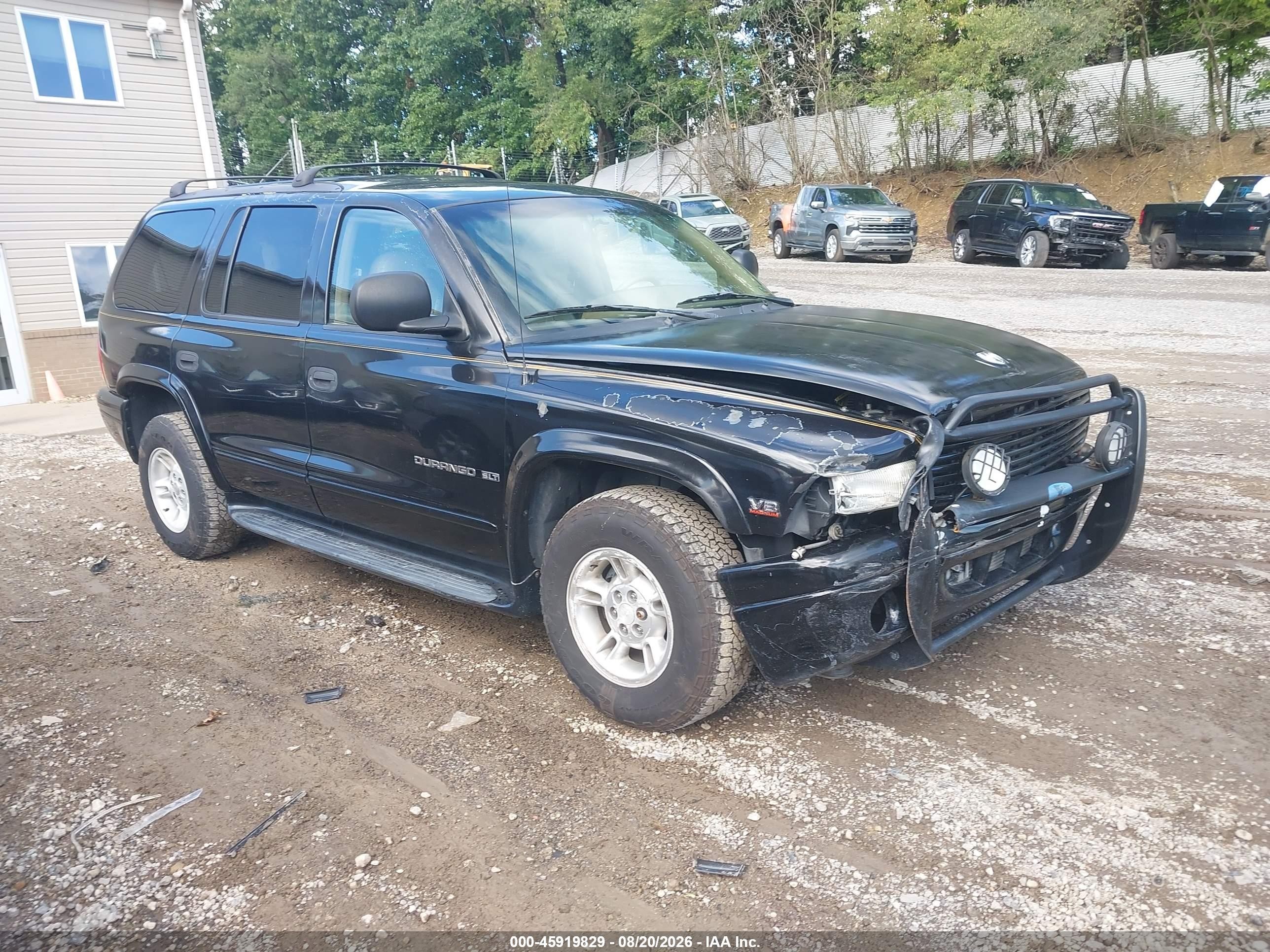 2000 Dodge Durango   Black vin: 1B4HR28Z3YF187442