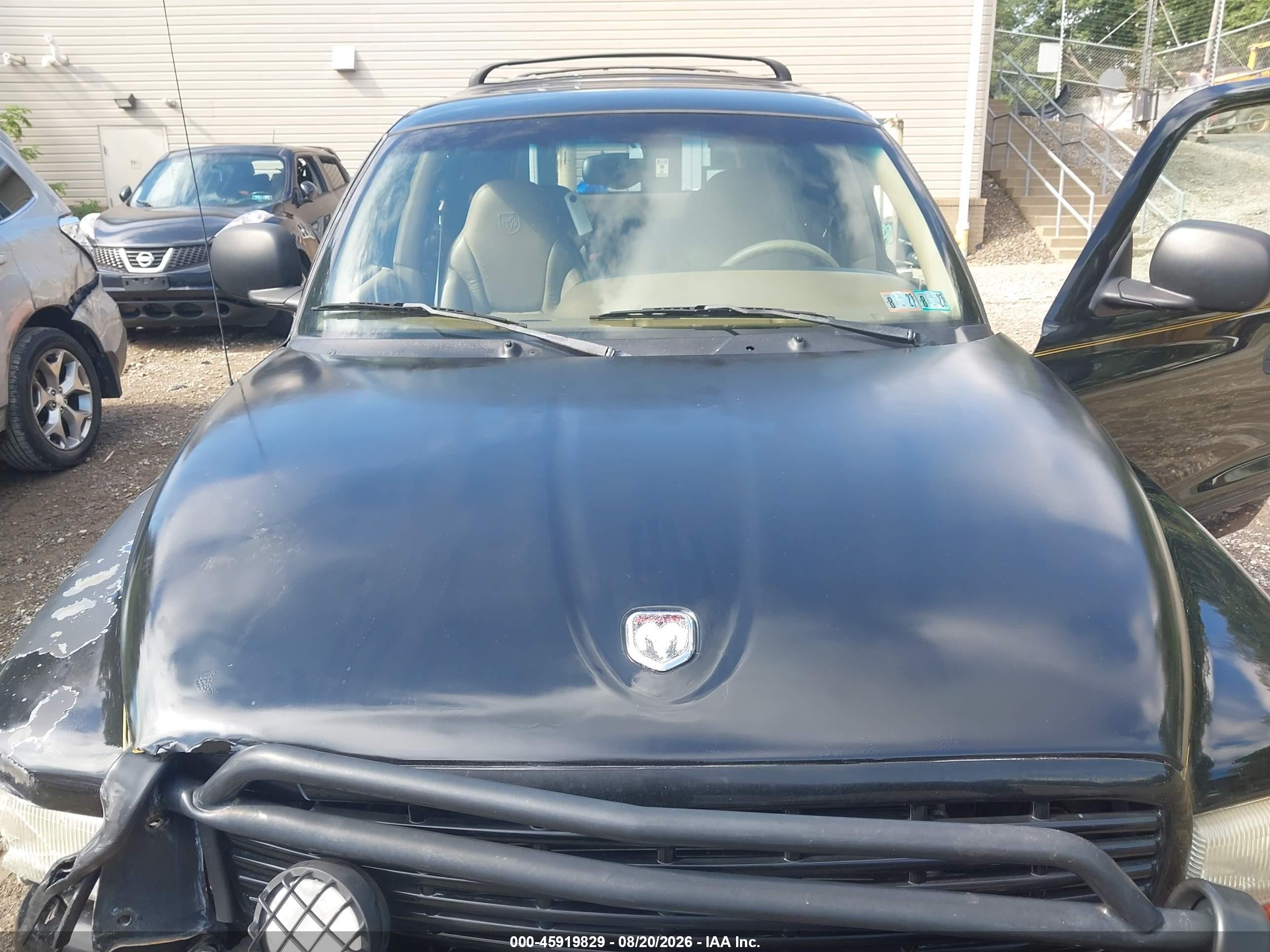 2000 Dodge Durango   Black vin: 1B4HR28Z3YF187442