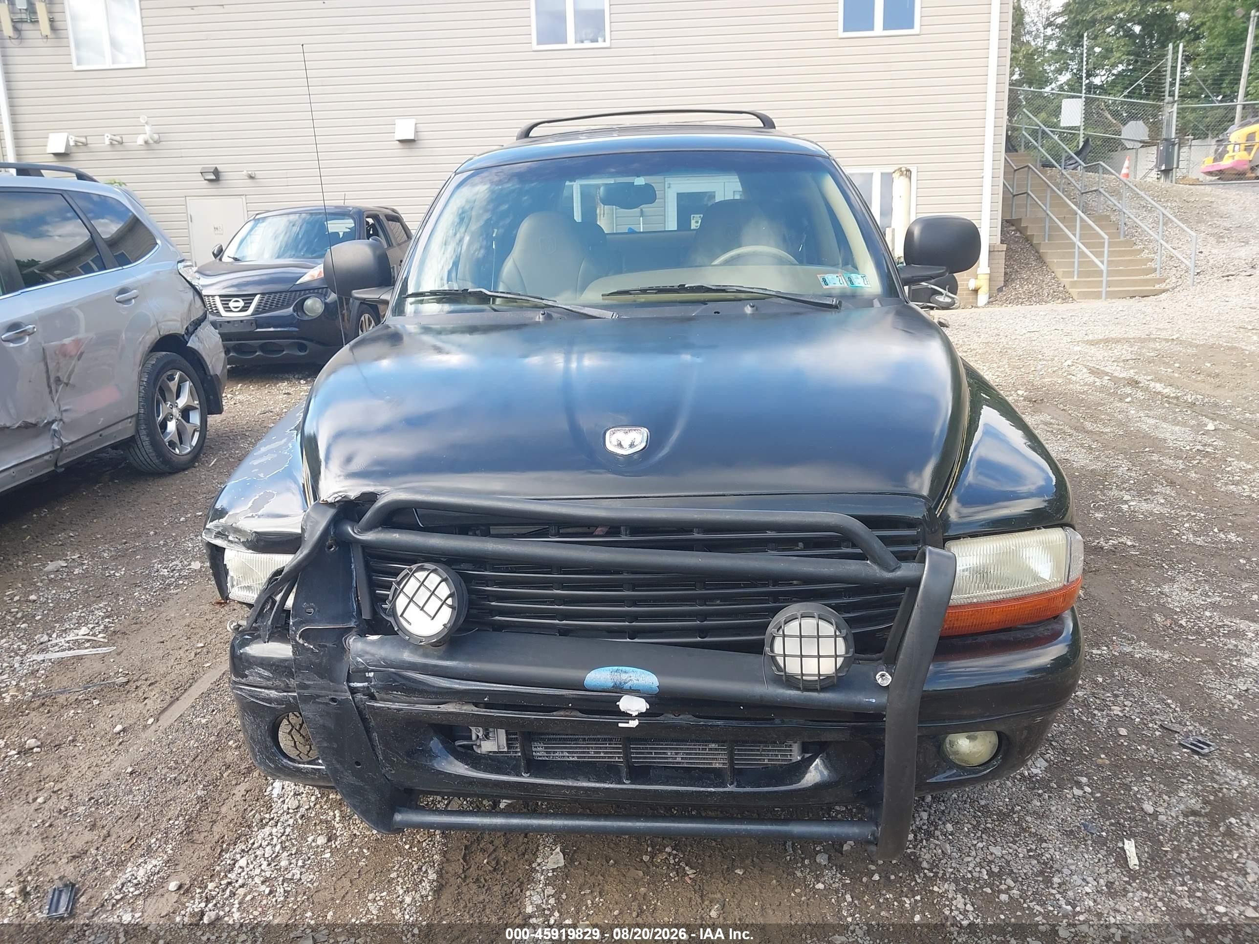 2000 Dodge Durango   Black vin: 1B4HR28Z3YF187442