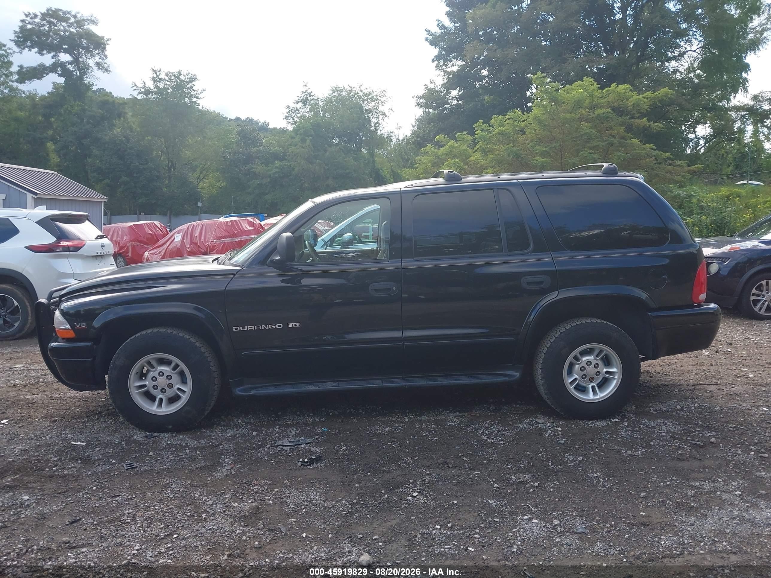 2000 Dodge Durango   Black vin: 1B4HR28Z3YF187442