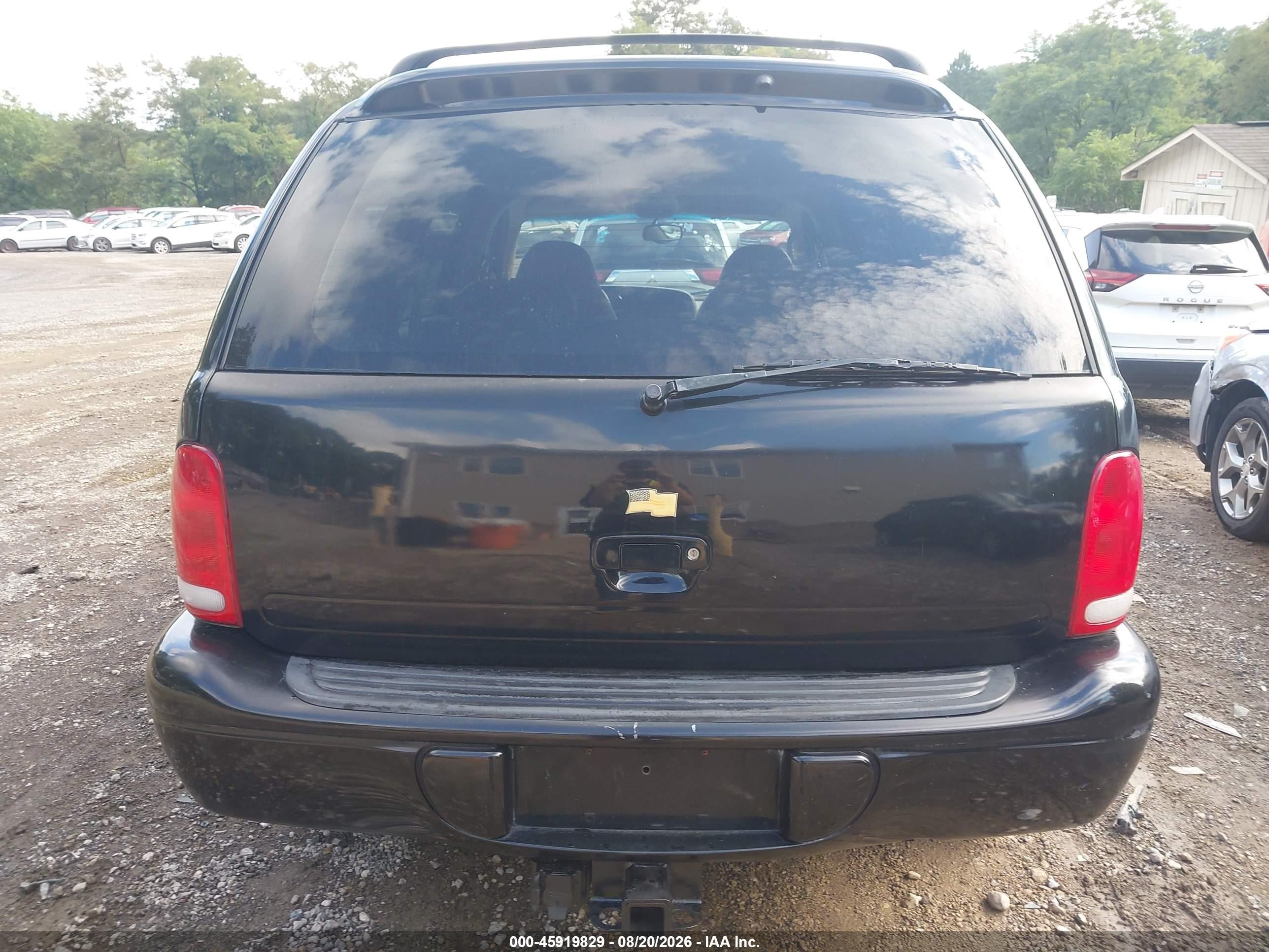 2000 Dodge Durango   Black vin: 1B4HR28Z3YF187442