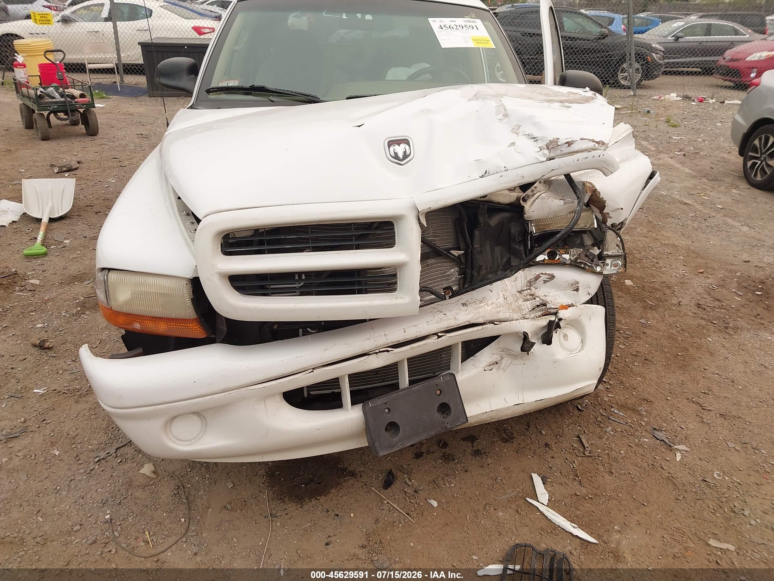 1999 Dodge Durango   White vin: 1B4HR28Z4XF710918