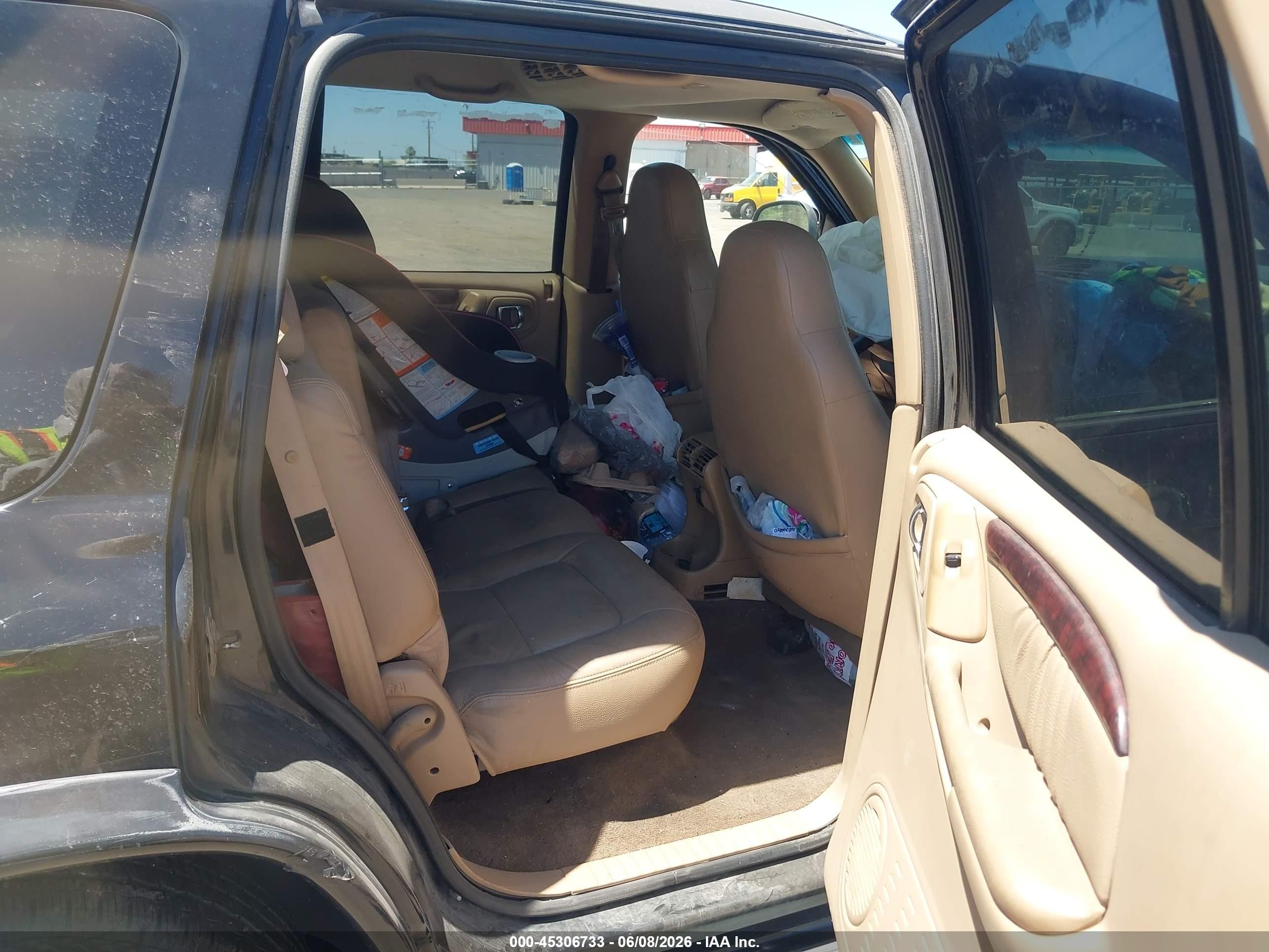 2000 Dodge Durango   Black vin: 1B4HR28Z7YF299838