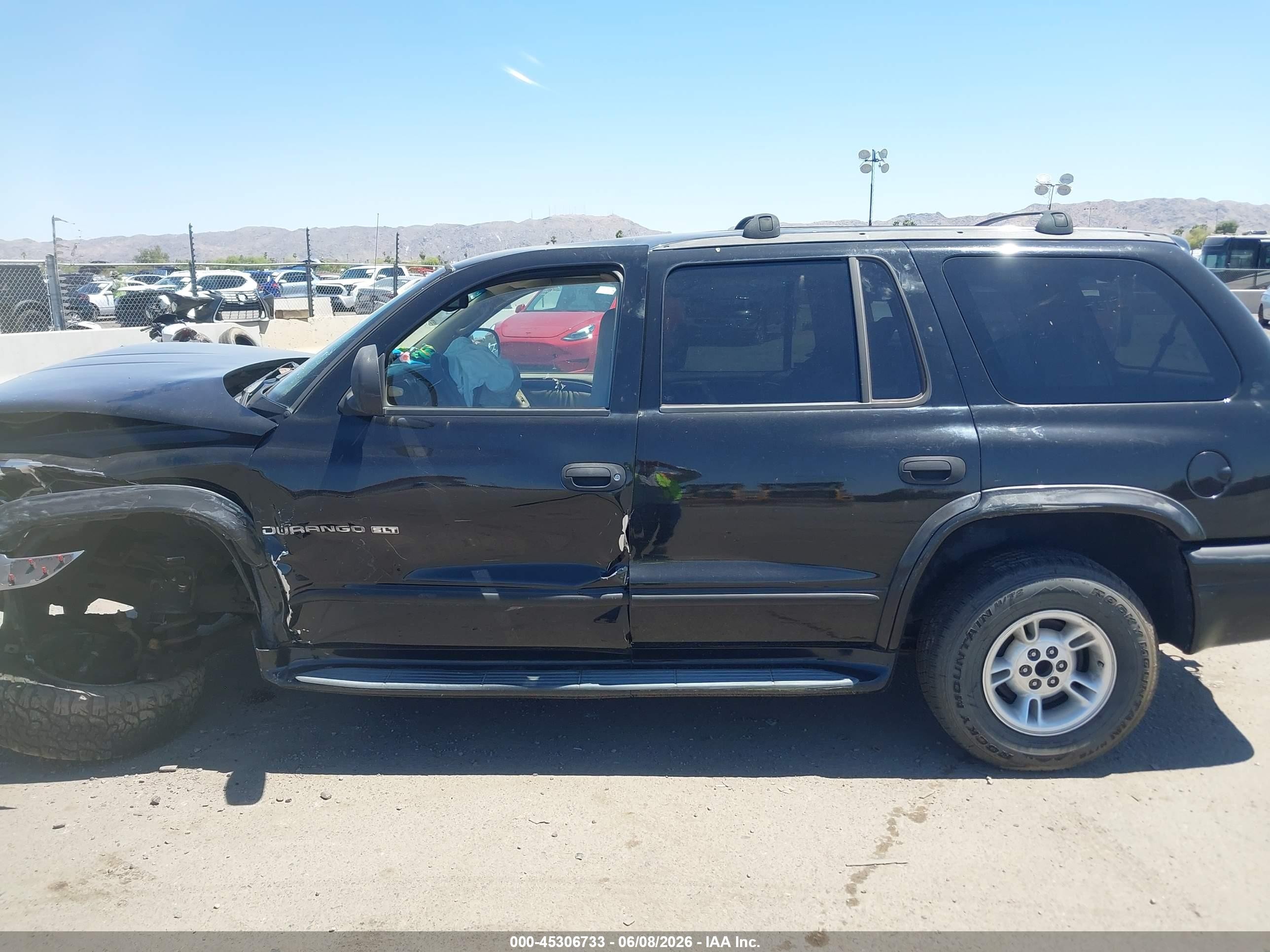 2000 Dodge Durango   Black vin: 1B4HR28Z7YF299838