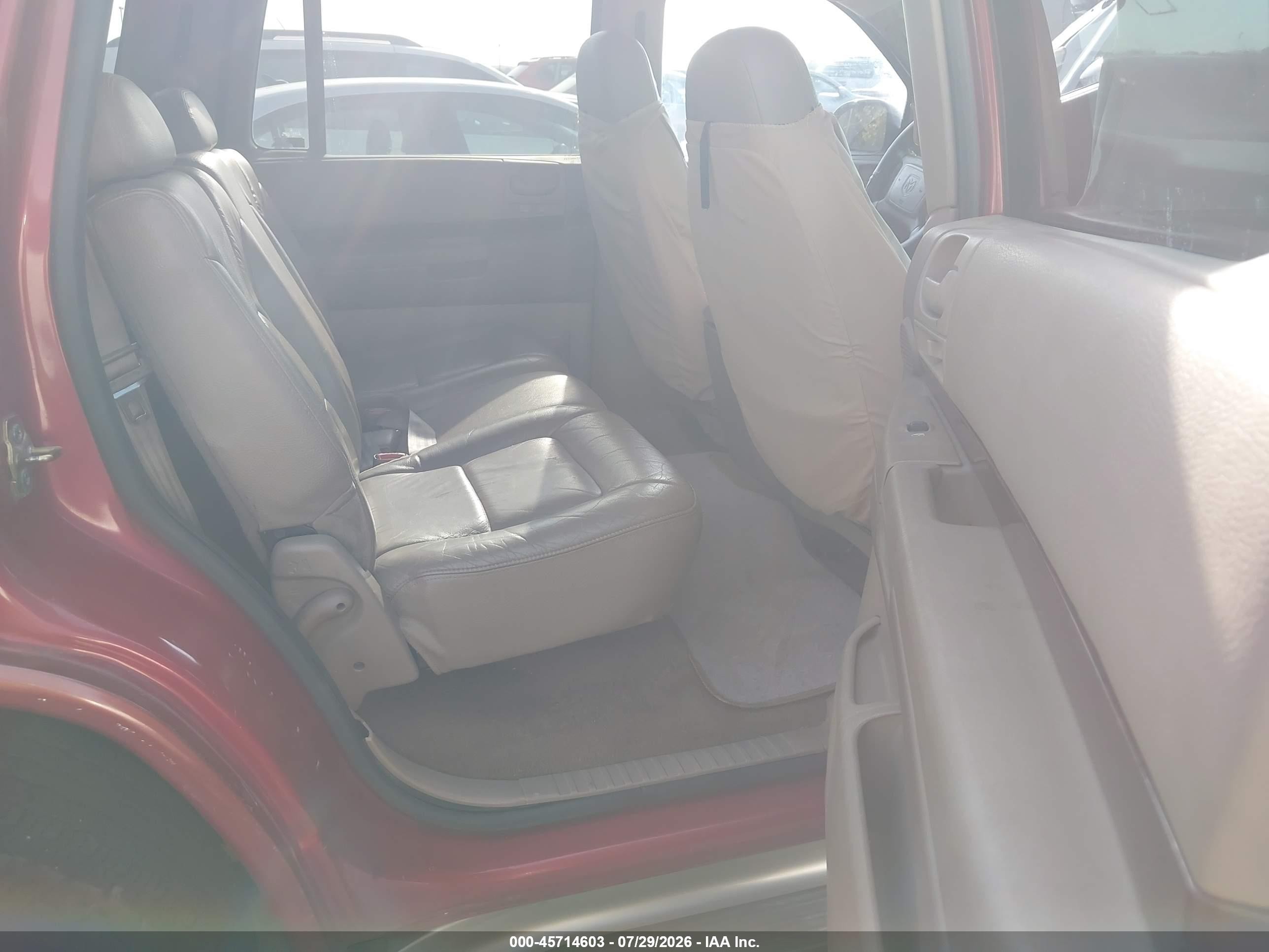 2001 Dodge Durango   Red vin: 1B4HR28ZX1F581946