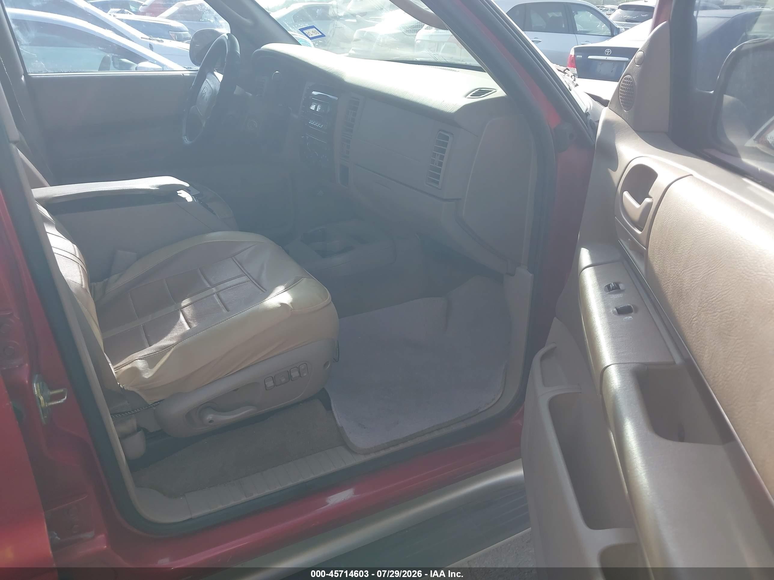 2001 Dodge Durango   Red vin: 1B4HR28ZX1F581946