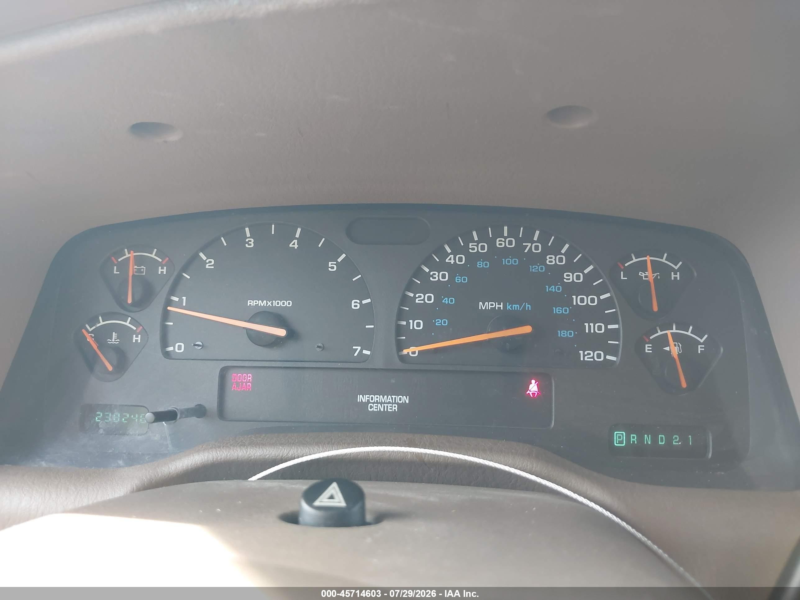 2001 Dodge Durango   Red vin: 1B4HR28ZX1F581946