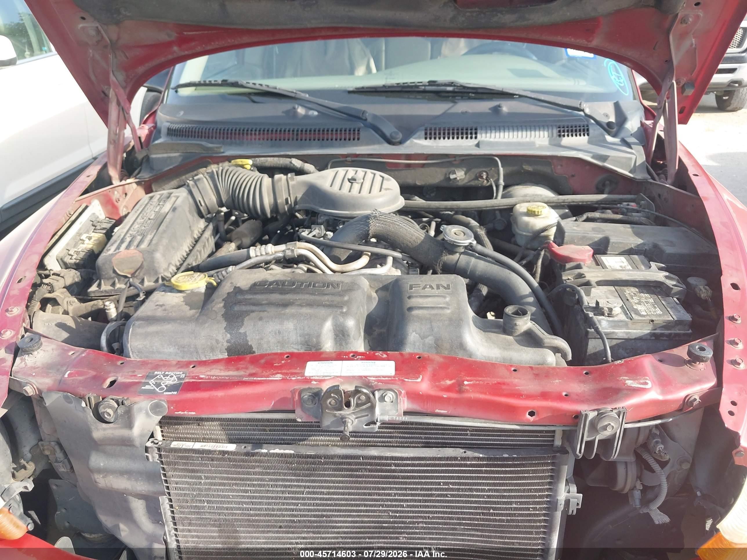 2001 Dodge Durango   Red vin: 1B4HR28ZX1F581946