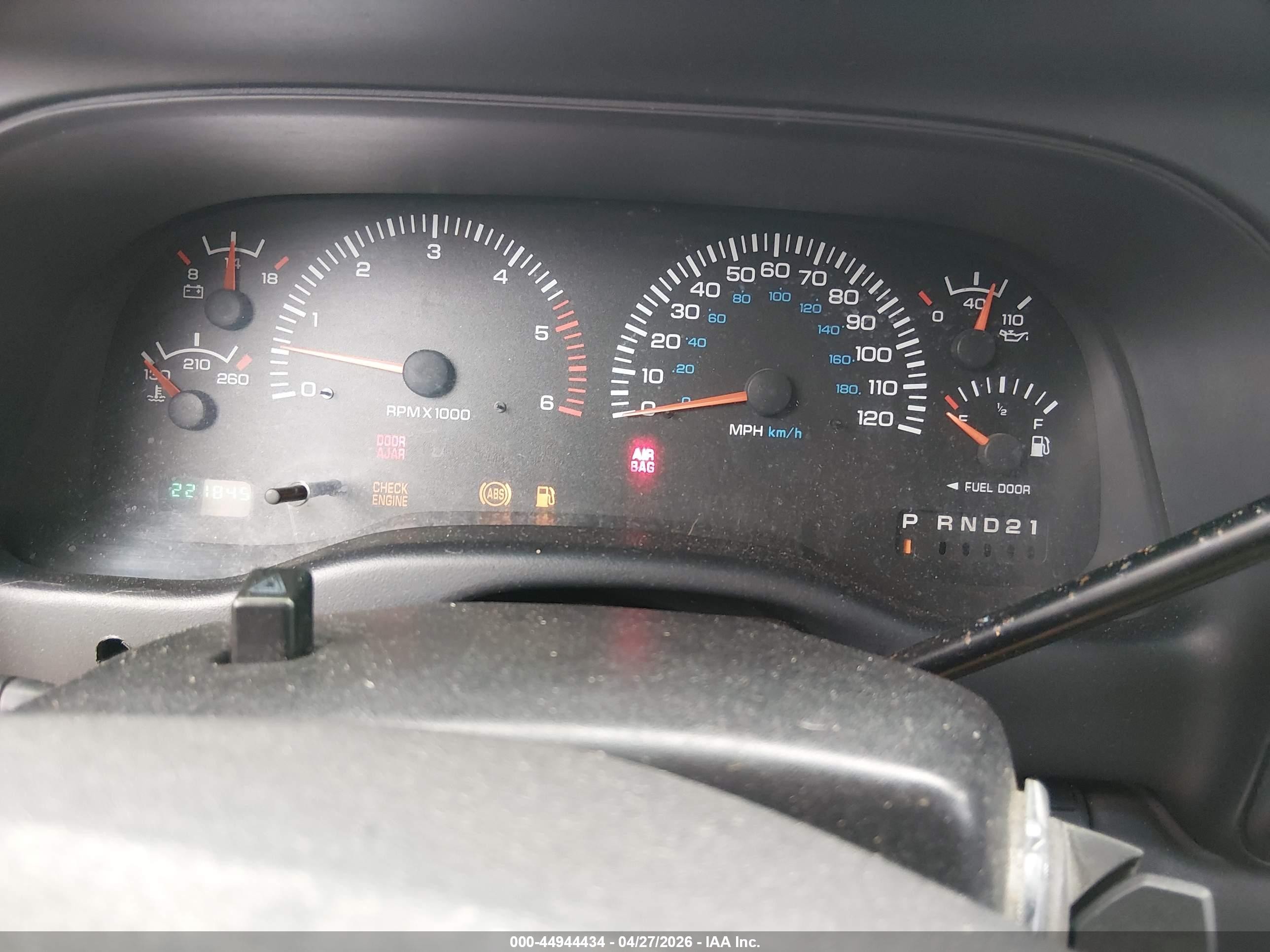 1999 Dodge Durango   Зеленый vin: 1B4HR28ZXXF545697