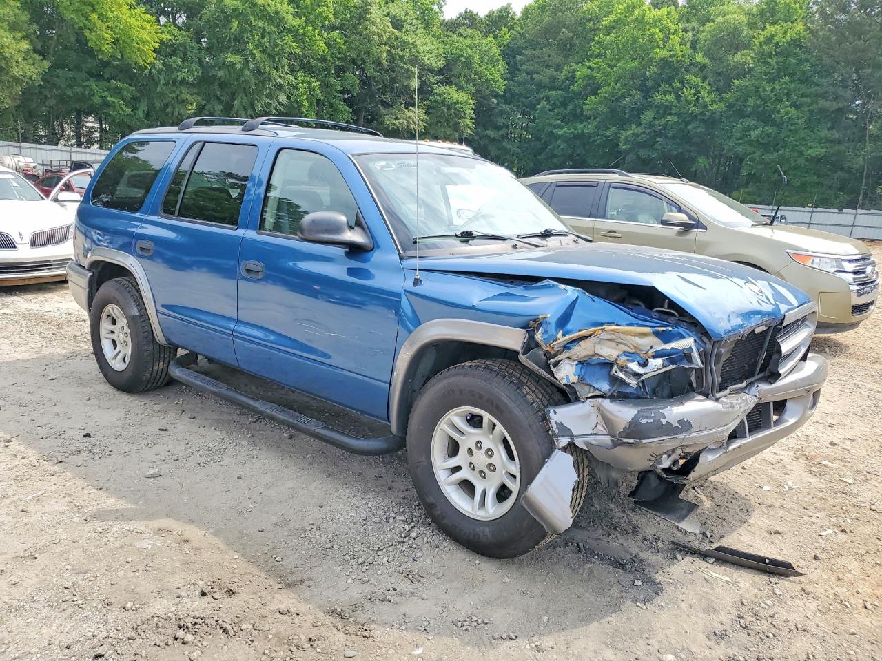 2002 Dodge Durango Sport Синий vin: 1B4HR38N82F160408