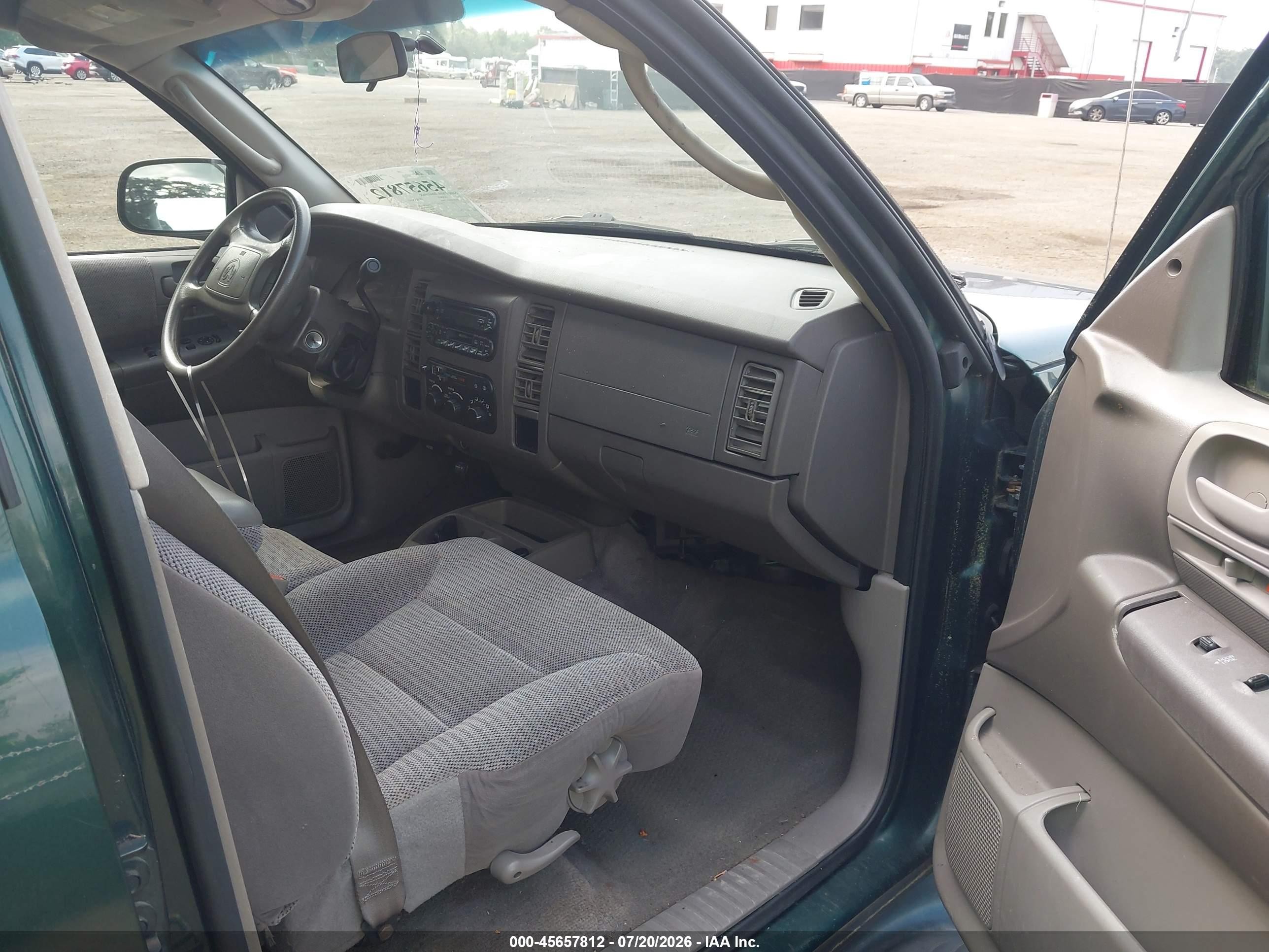 2002 Dodge Durango Slt Green vin: 1B4HR48N02F150641