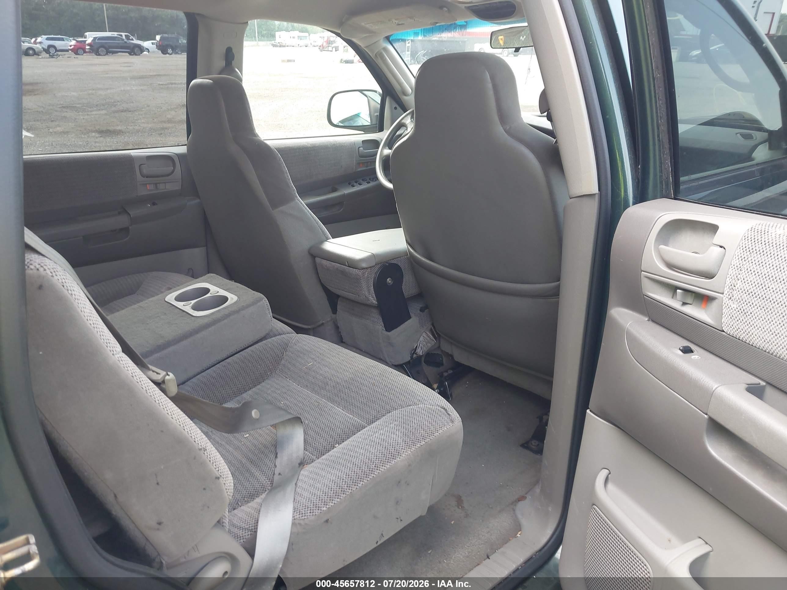 2002 Dodge Durango Slt Green vin: 1B4HR48N02F150641