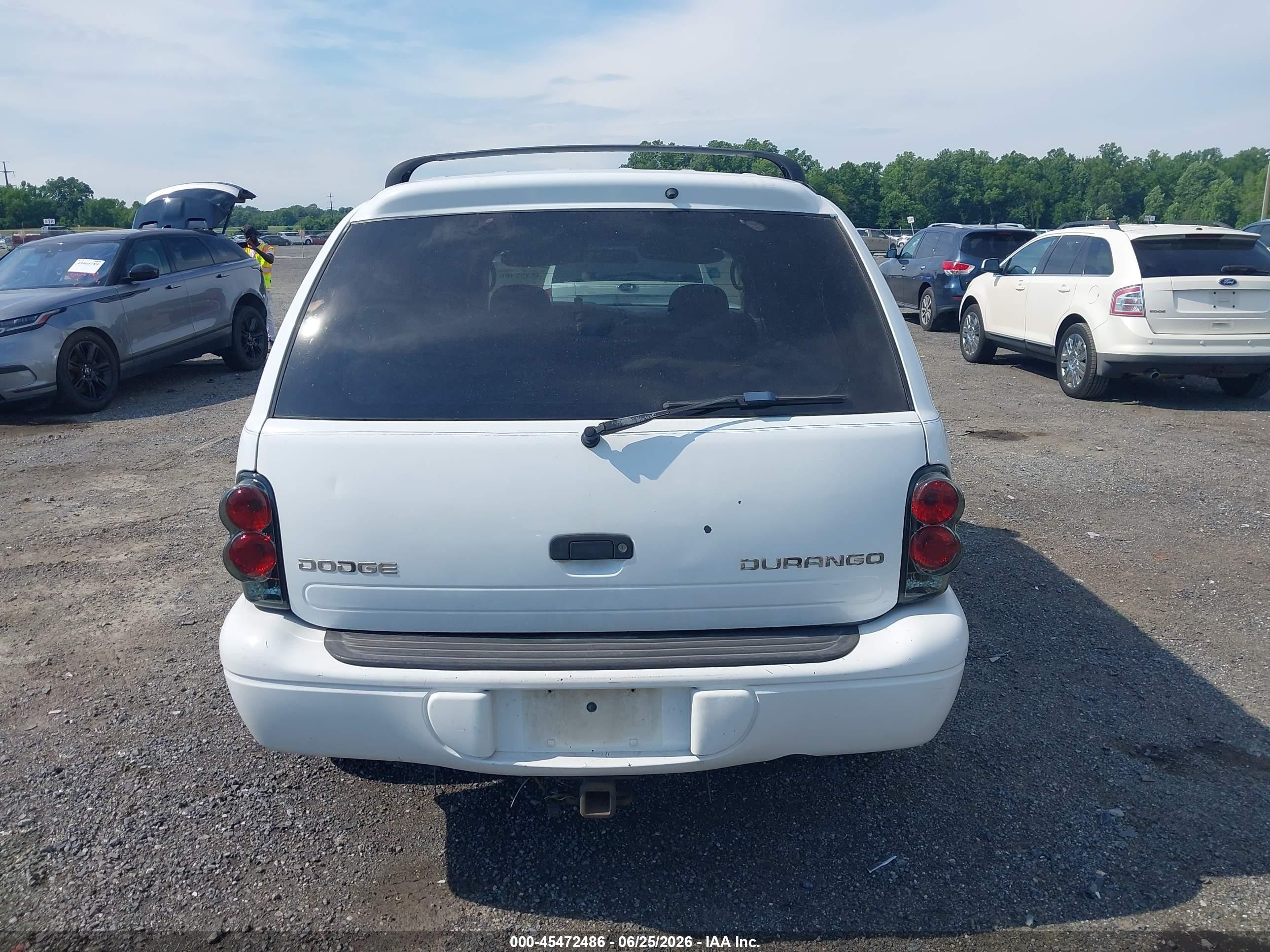 2002 Dodge Durango Slt Белый vin: 1B4HR48N22F118483