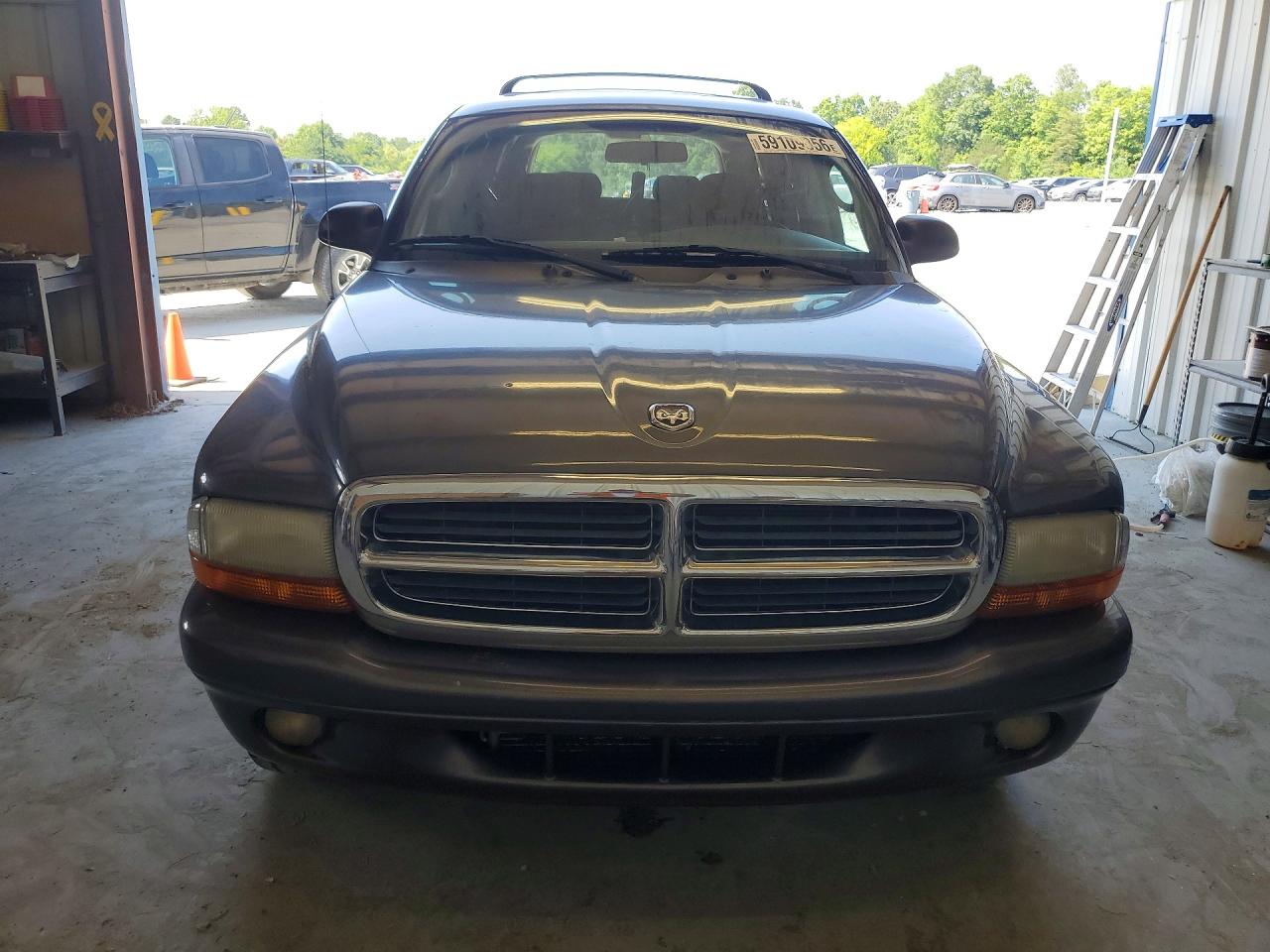 2002 Dodge Durango Slt Gray vin: 1B4HR48N22F169563