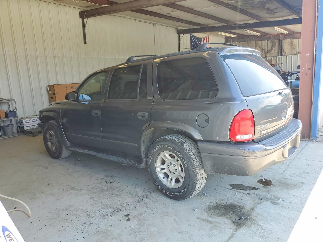 2002 Dodge Durango Slt Gray vin: 1B4HR48N22F169563