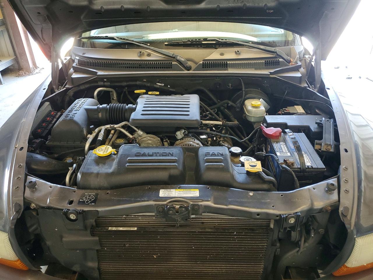 2002 Dodge Durango Slt Gray vin: 1B4HR48N22F169563