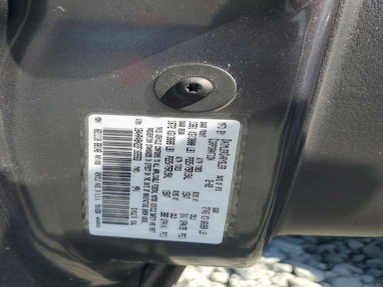 2002 Dodge Durango Slt Gray vin: 1B4HR48N22F169563