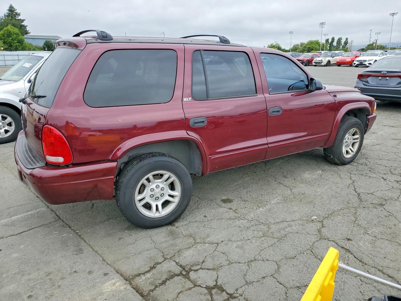 2002 Dodge Durango Slt Red vin: 1B4HR48N42F137293