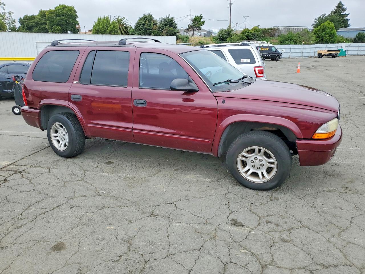 2002 Dodge Durango Slt Red vin: 1B4HR48N42F137293