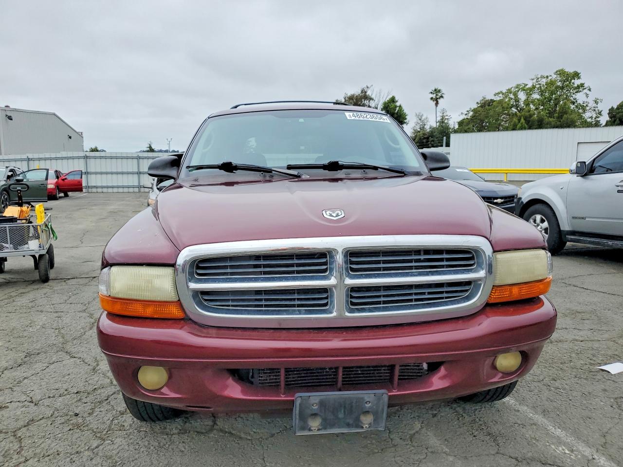 2002 Dodge Durango Slt Red vin: 1B4HR48N42F137293