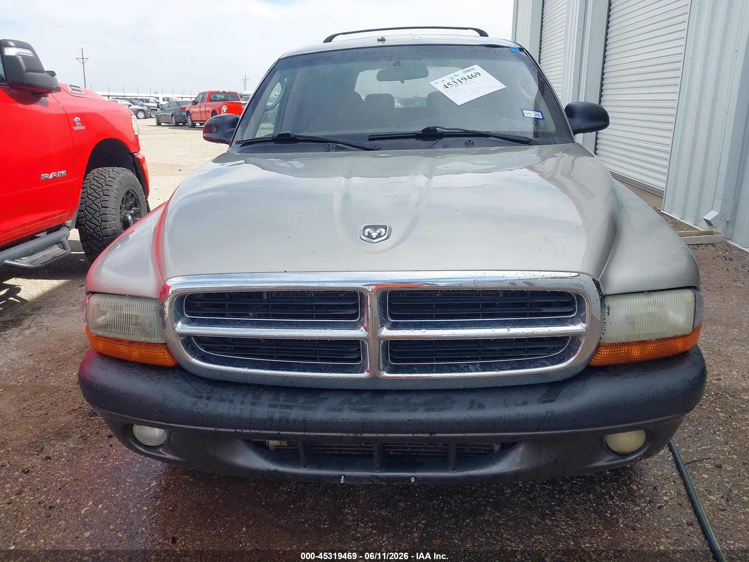 2002 Dodge Durango Slt Gold vin: 1B4HR48Z02F108862