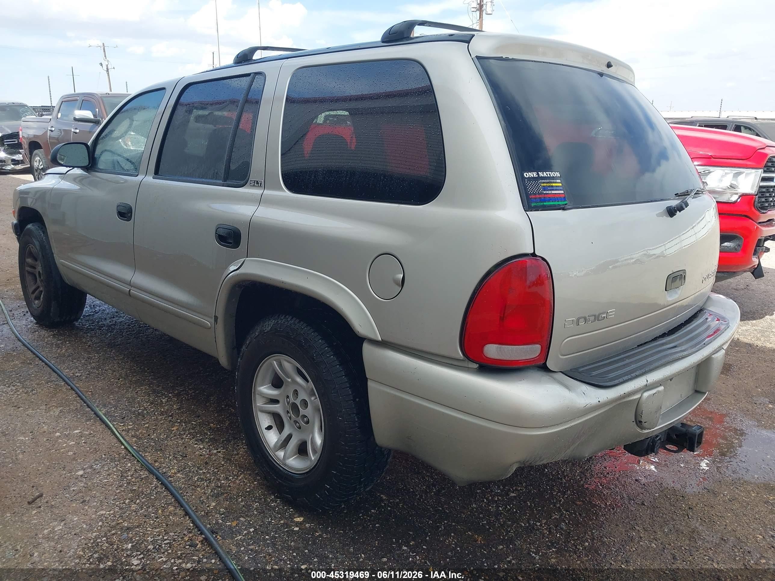 2002 Dodge Durango Slt Gold vin: 1B4HR48Z02F108862