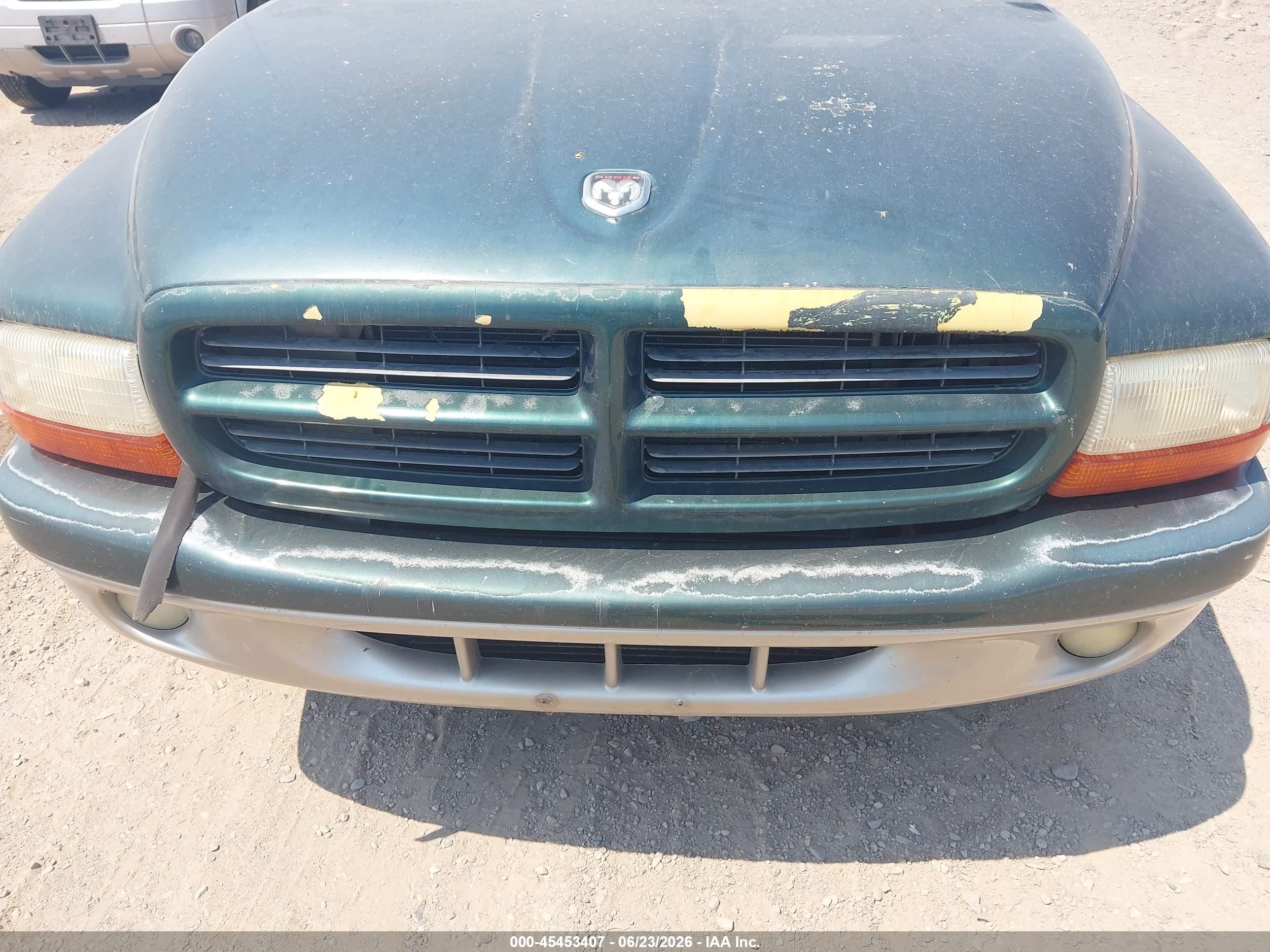 2001 Dodge Durango   Green vin: 1B4HS28N01F550870