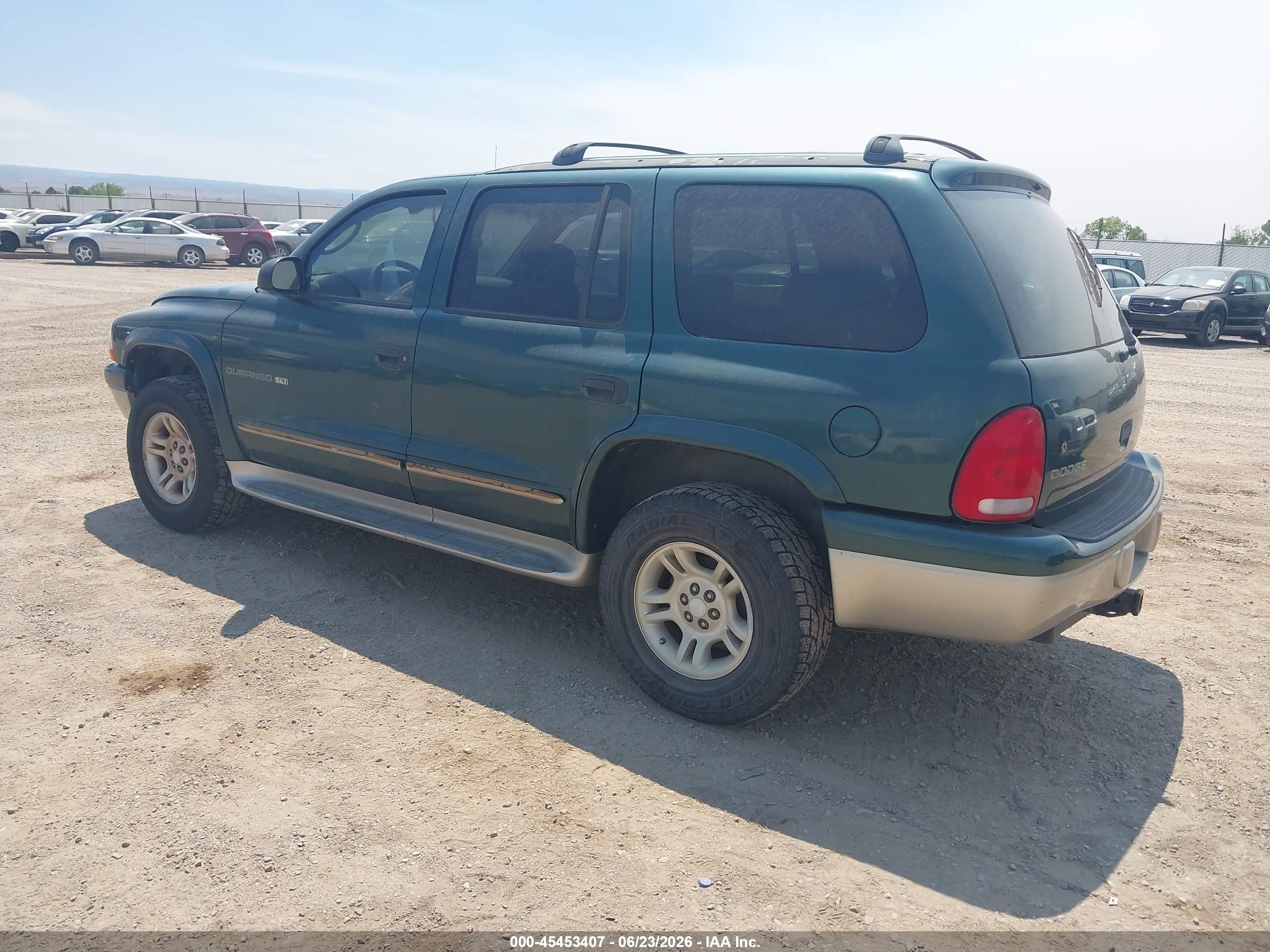 2001 Dodge Durango   Green vin: 1B4HS28N01F550870