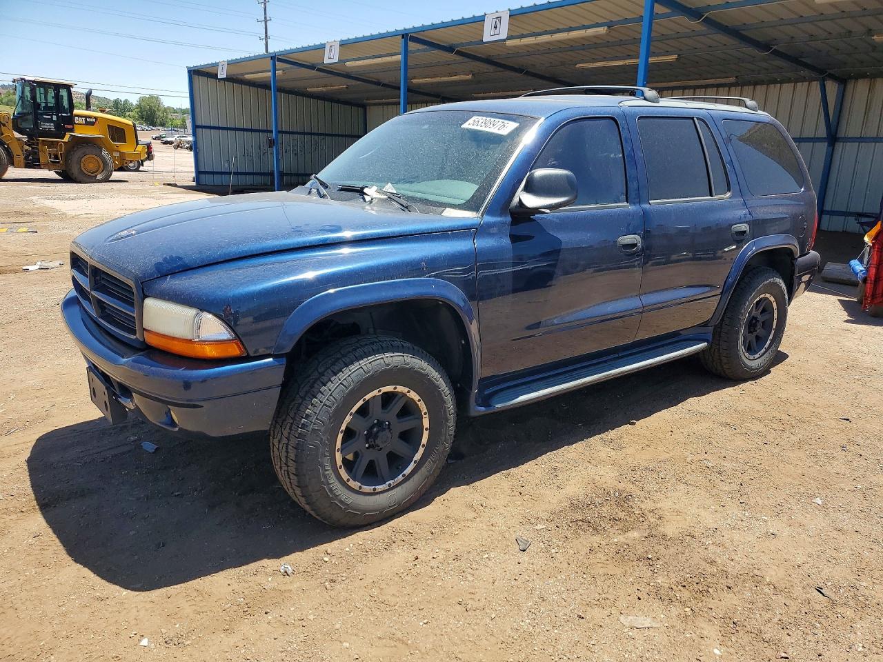 2001 Dodge Durango Blue vin: 1B4HS28N01F566549