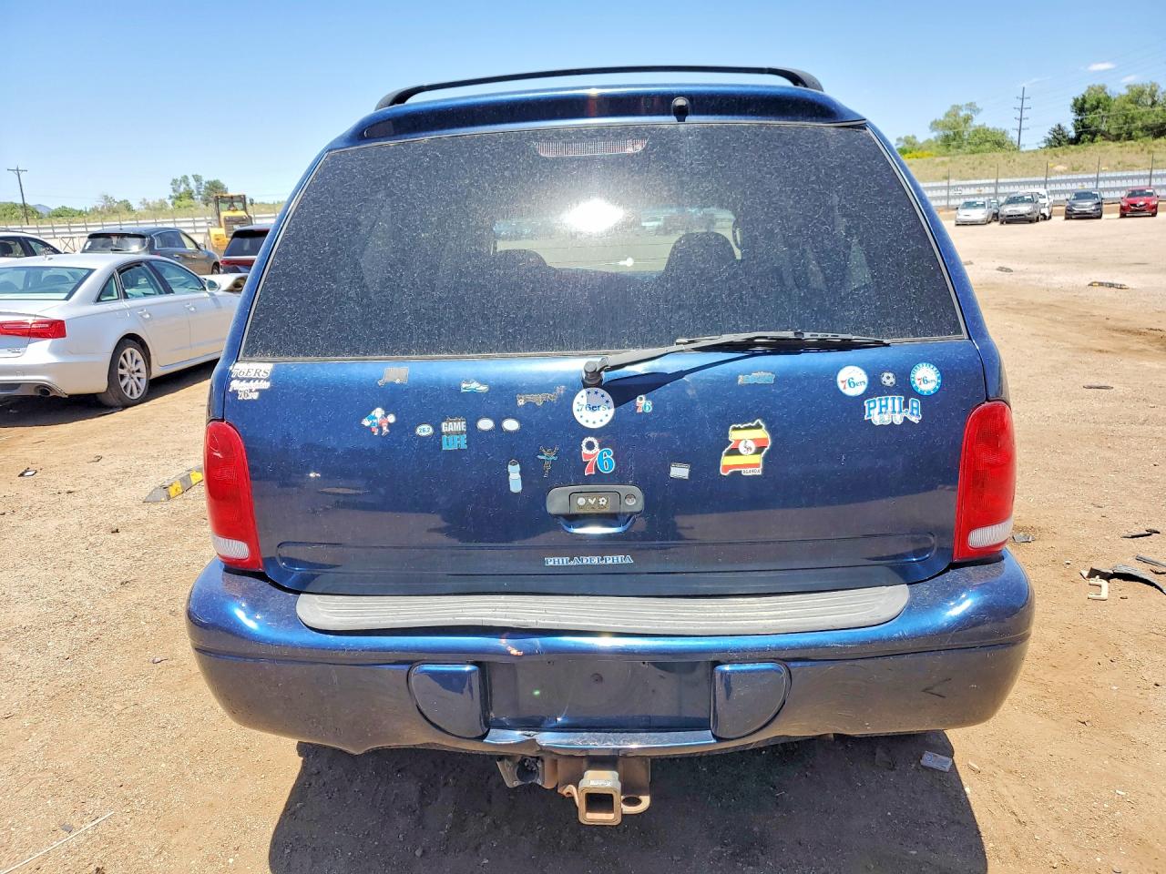 2001 Dodge Durango Blue vin: 1B4HS28N01F566549