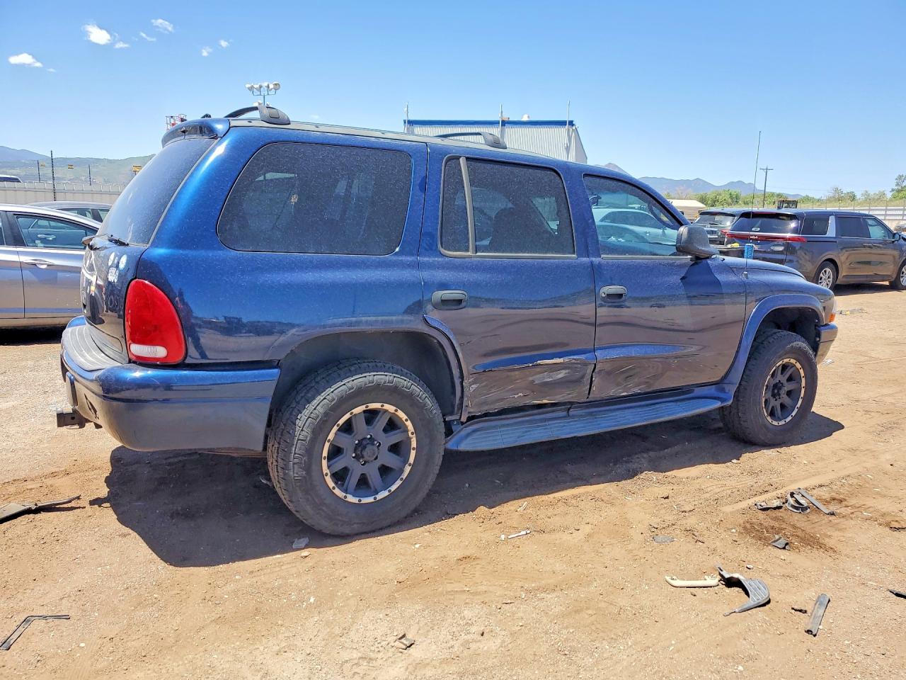 2001 Dodge Durango Blue vin: 1B4HS28N01F566549