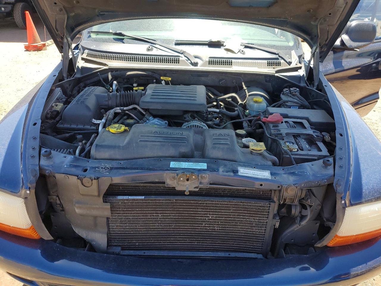 2001 Dodge Durango Blue vin: 1B4HS28N01F566549